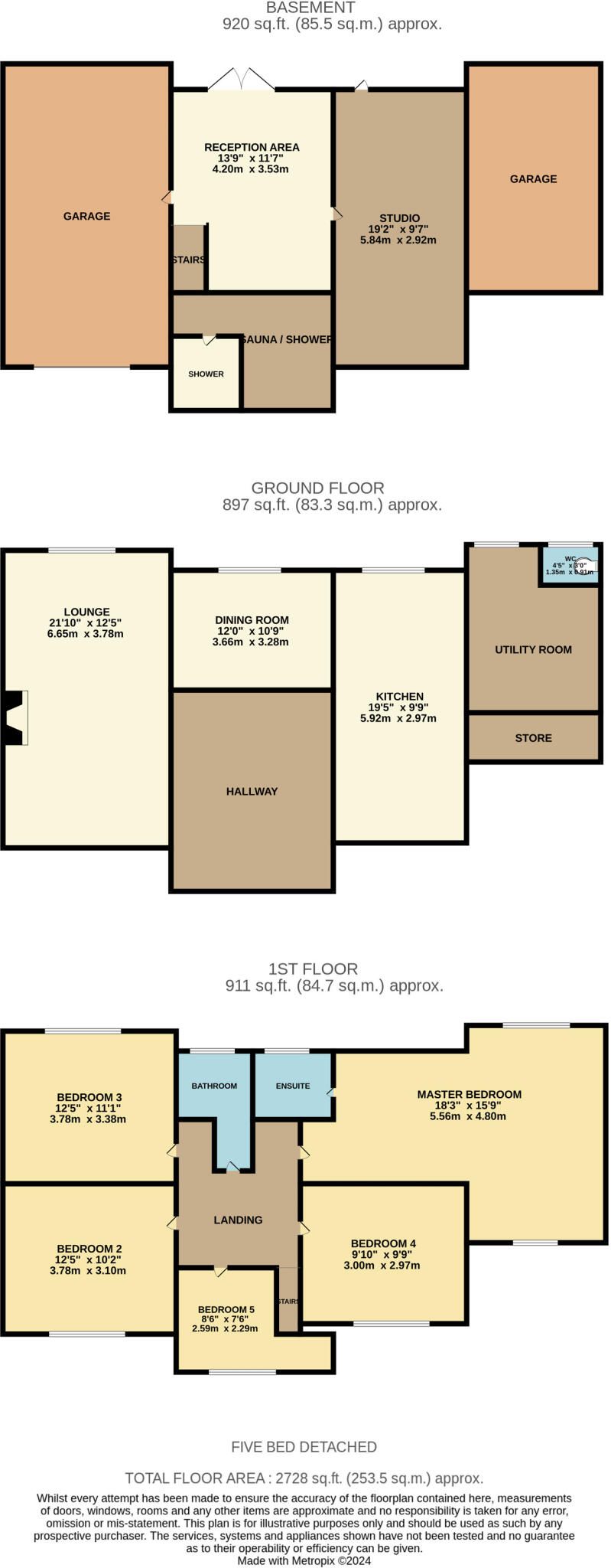 Meadow Road, Middleton, Manchester, Greater Manchester, M24 floorplan