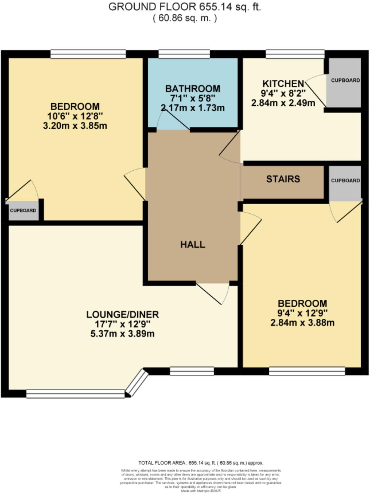 Cross Street, Nottingham, NG5 floorplan