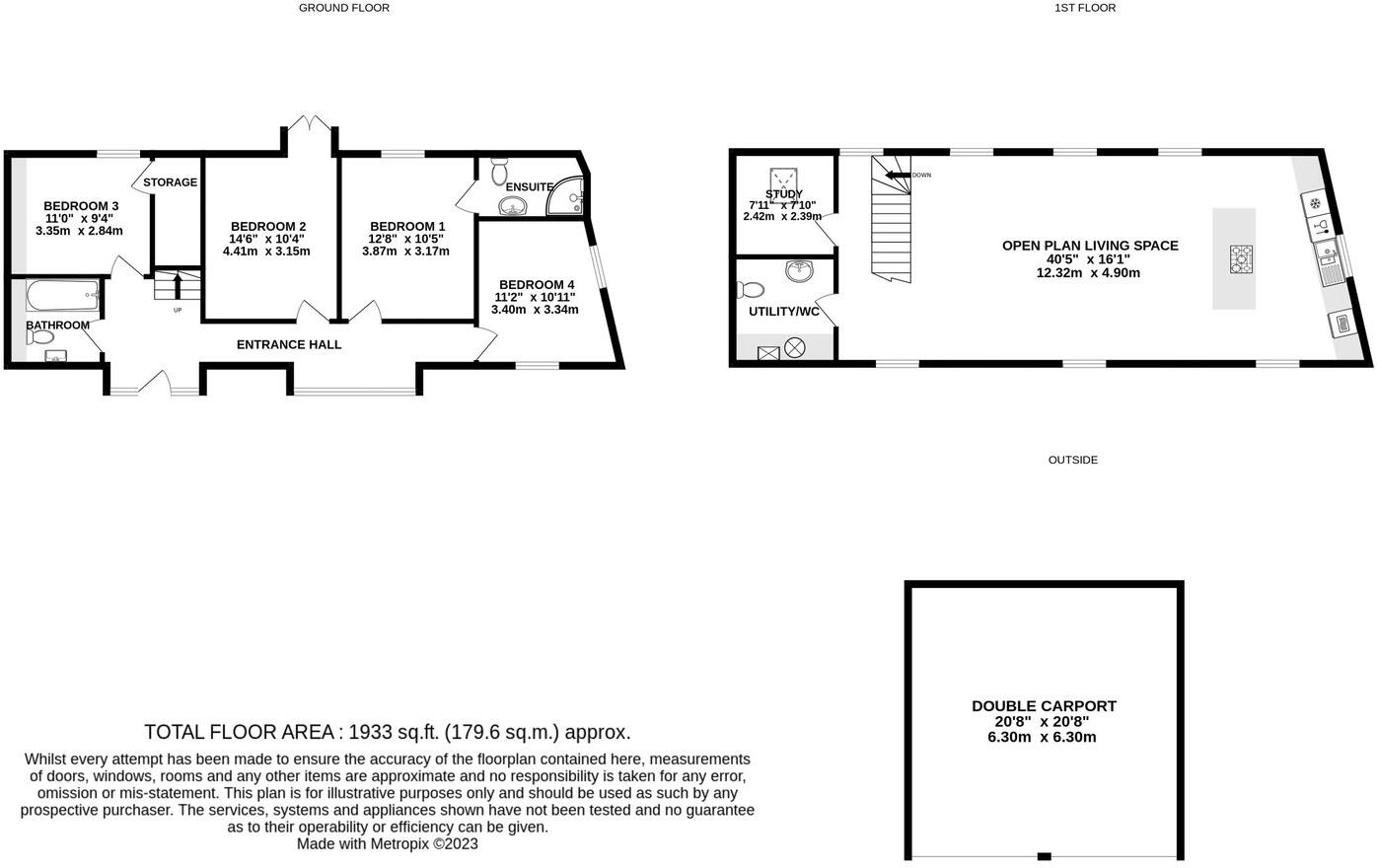 Holmer House Close, Hereford floorplan