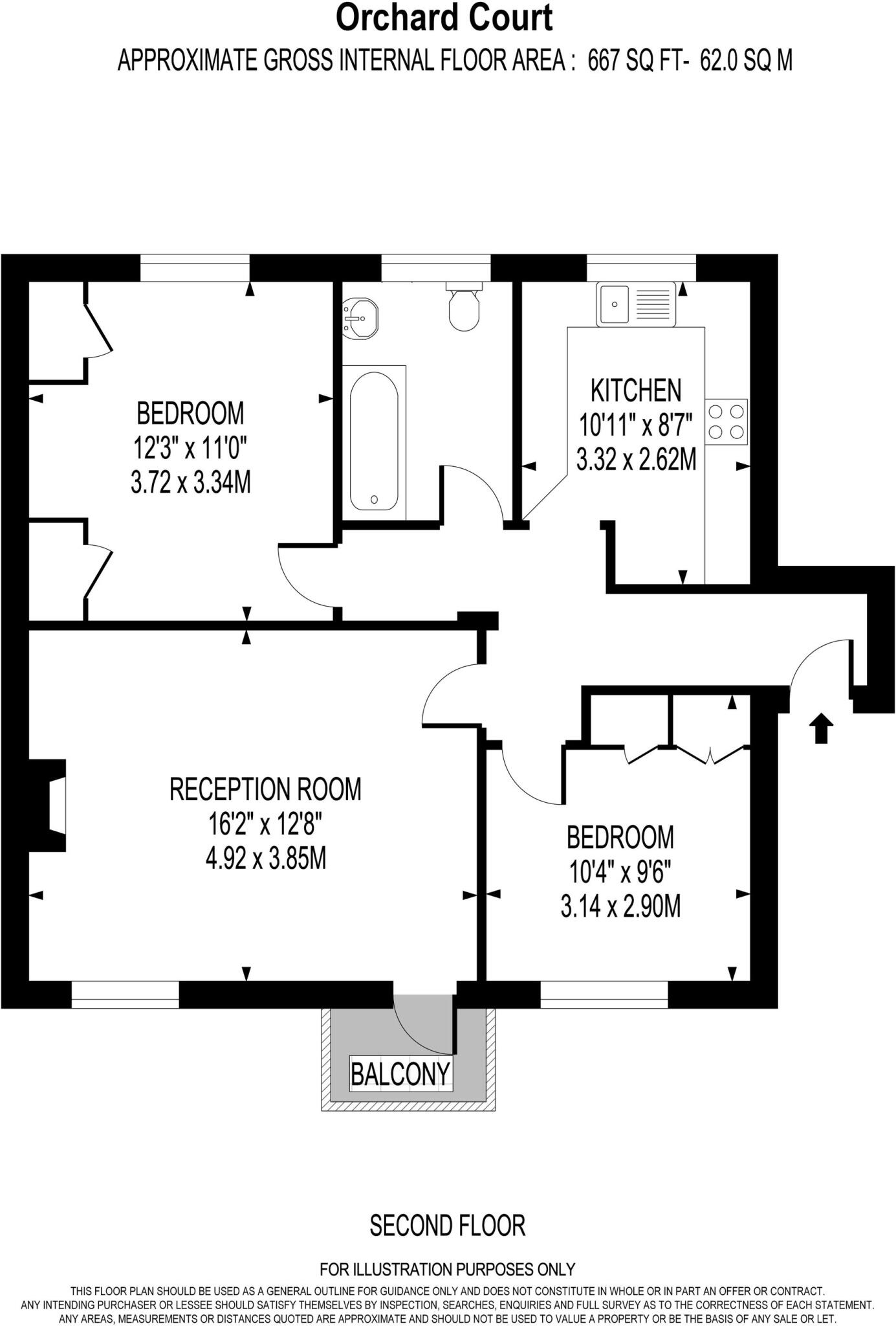 Bridge Street, Walton-On-Thames, KT12 floorplan