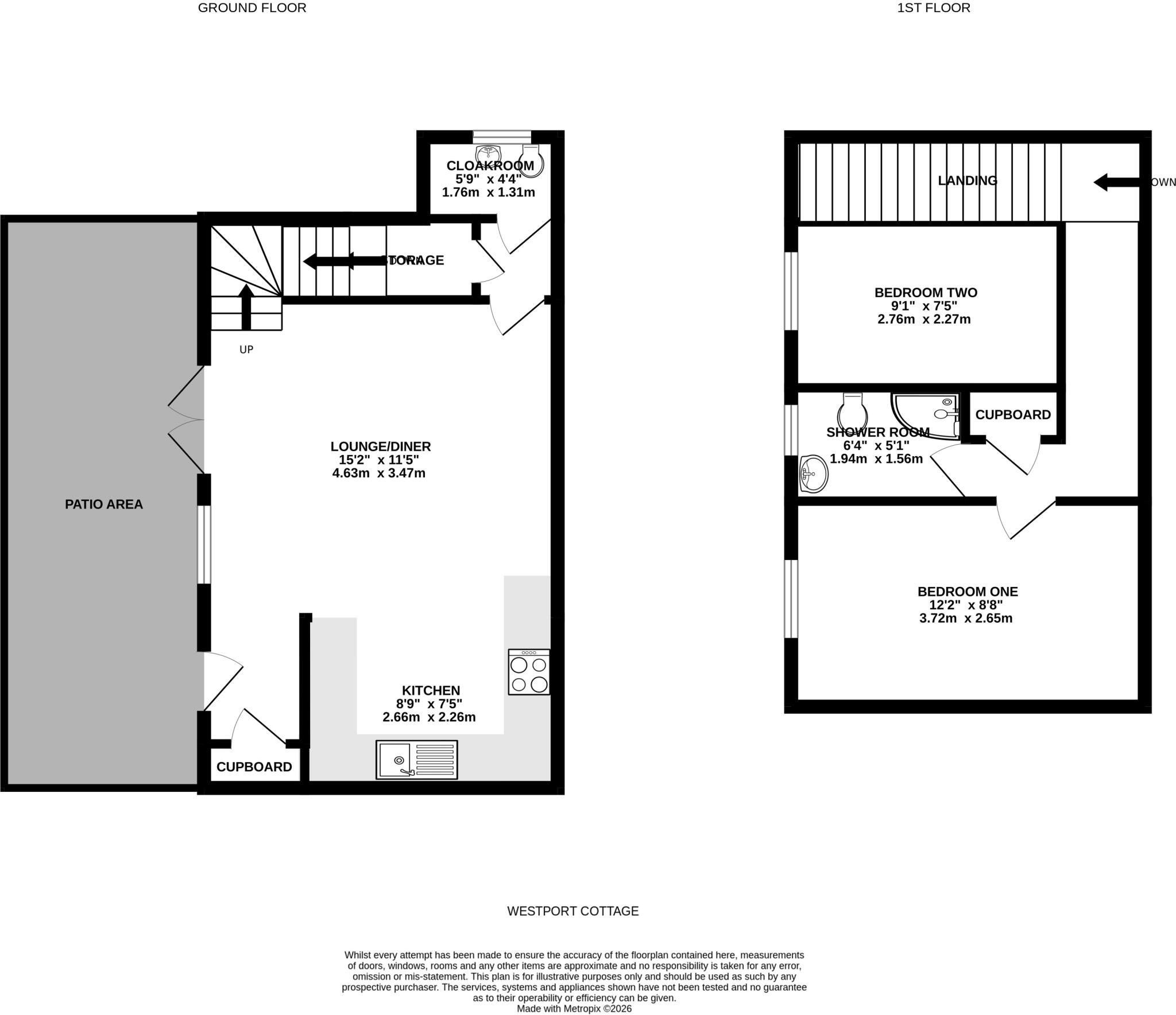 Prosperous Street, Poole, Dorset floorplan