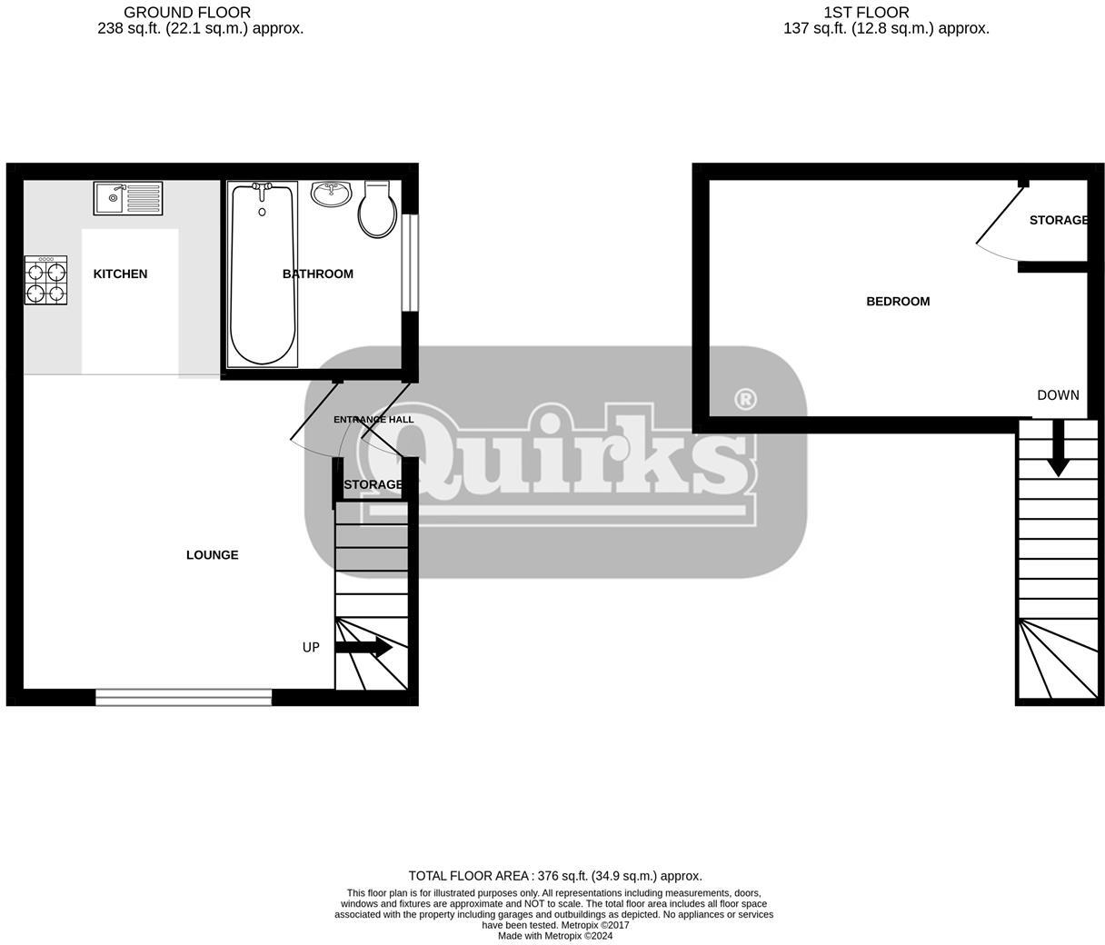 Bulphan Close, Wickford floorplan