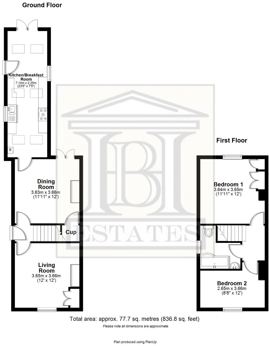 Queens Road, Maidstone, Kent, ME16 floorplan