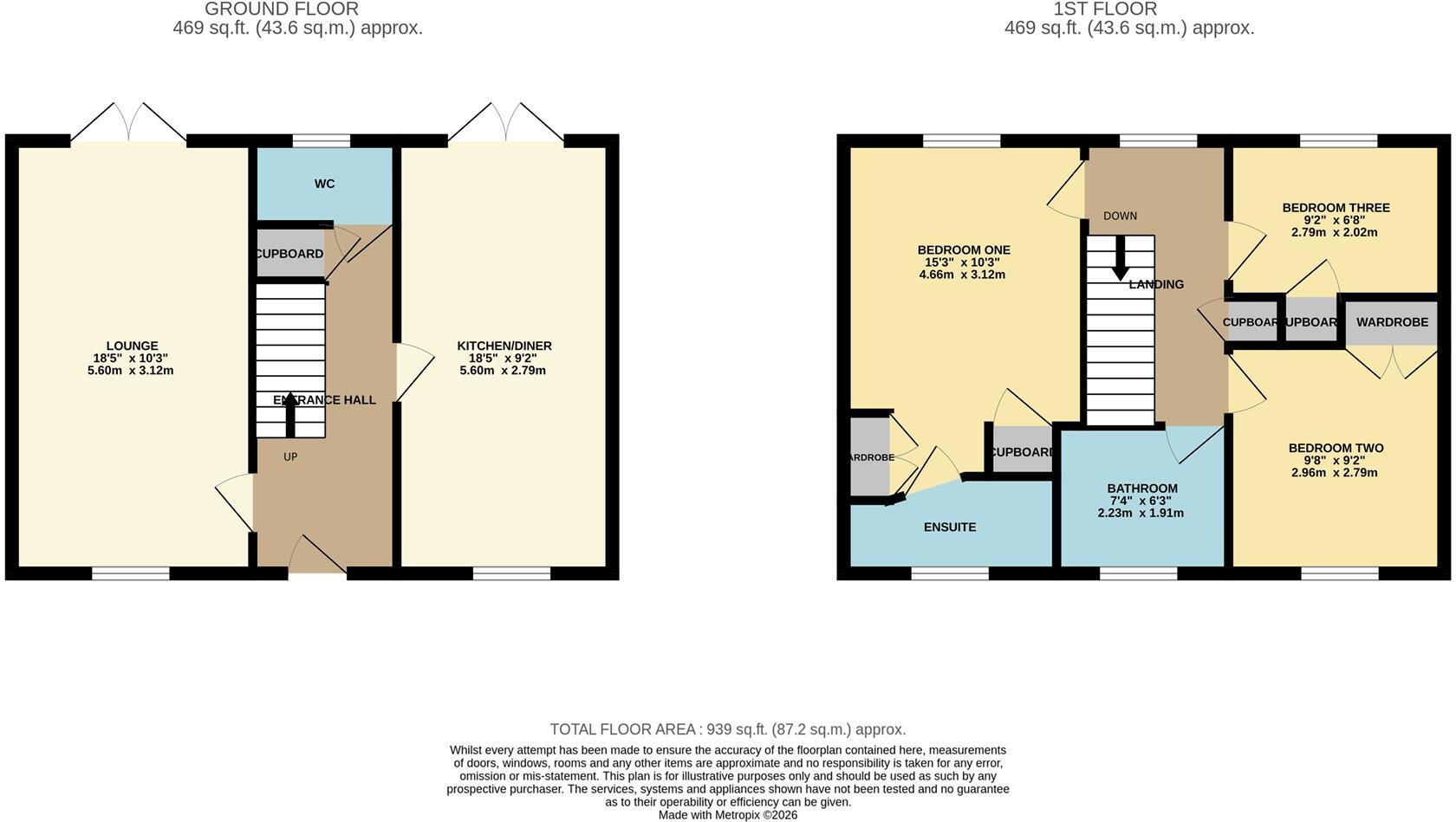 Syerston Way Newark floorplan