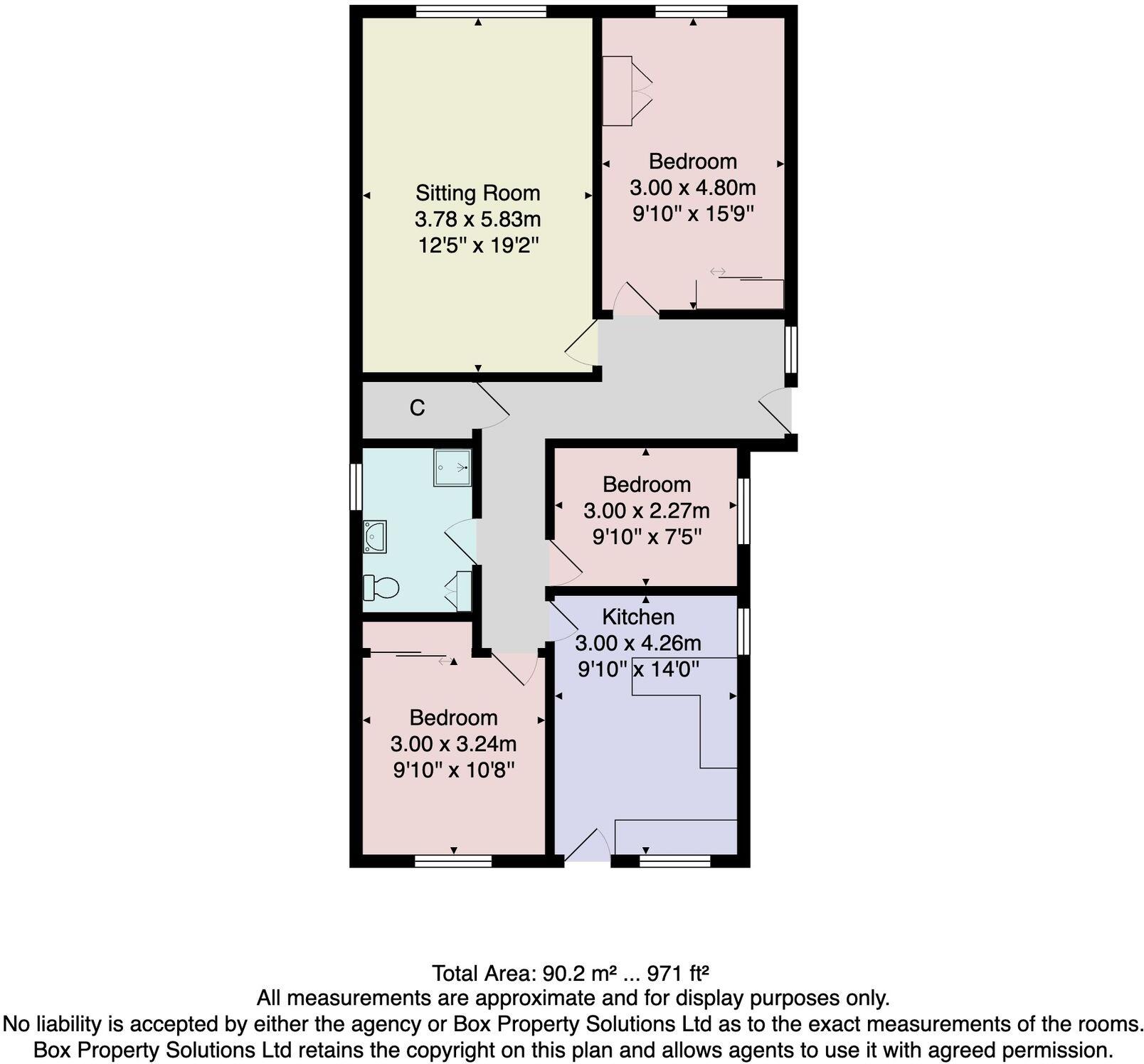 Wayside Walk, Harrogate, HG2 floorplan