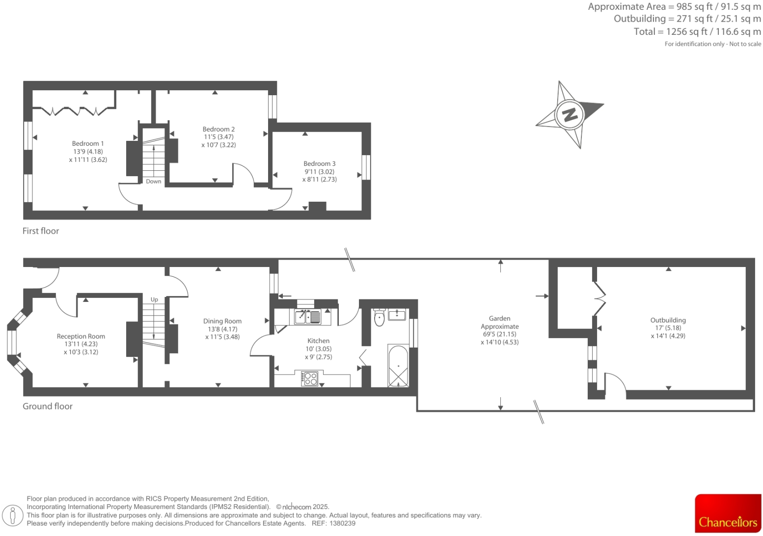 The Crescent, Slough floorplan