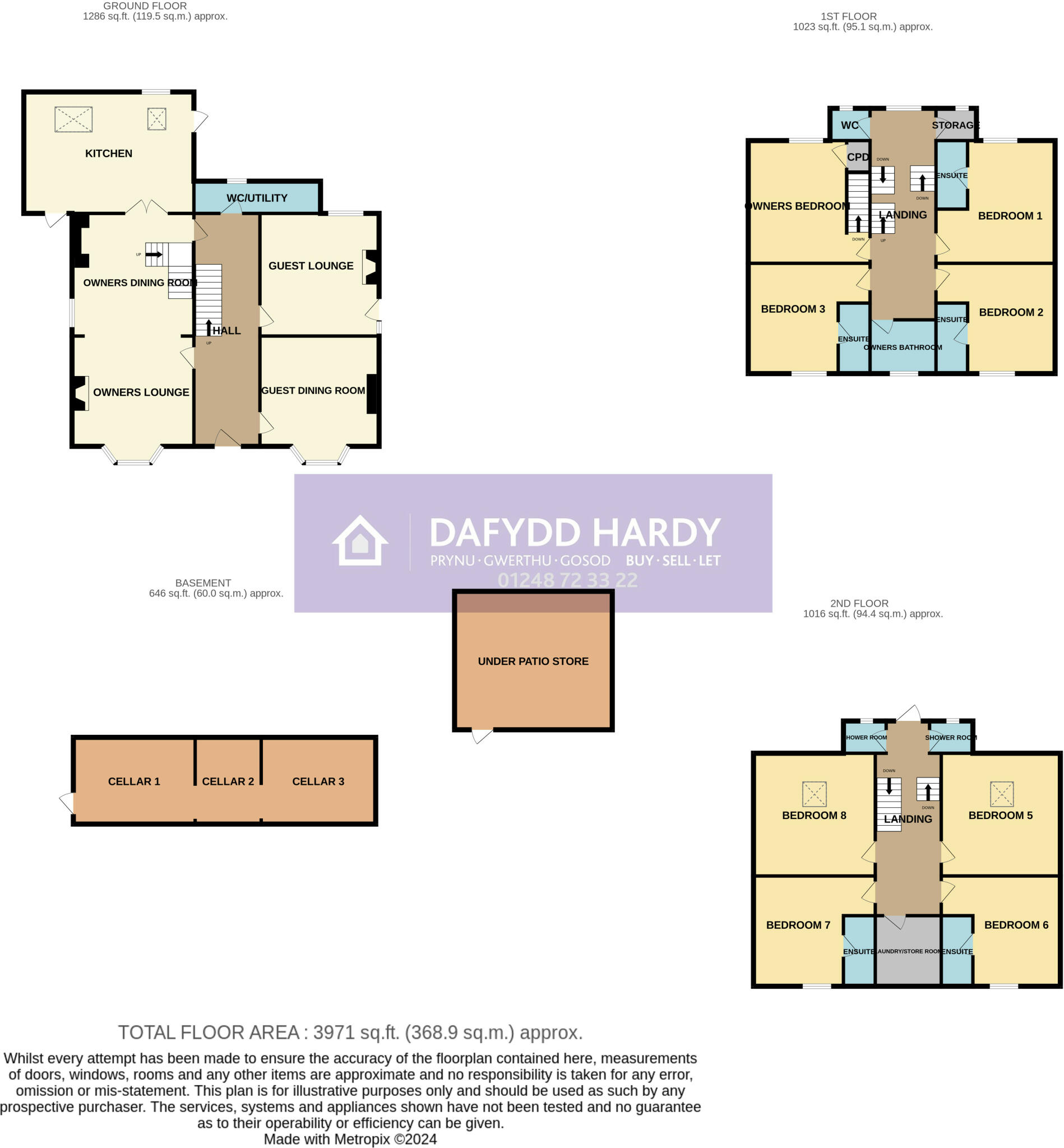 Smith Street, Beddgelert, Caernarfon, Gwynedd, LL55 floorplan