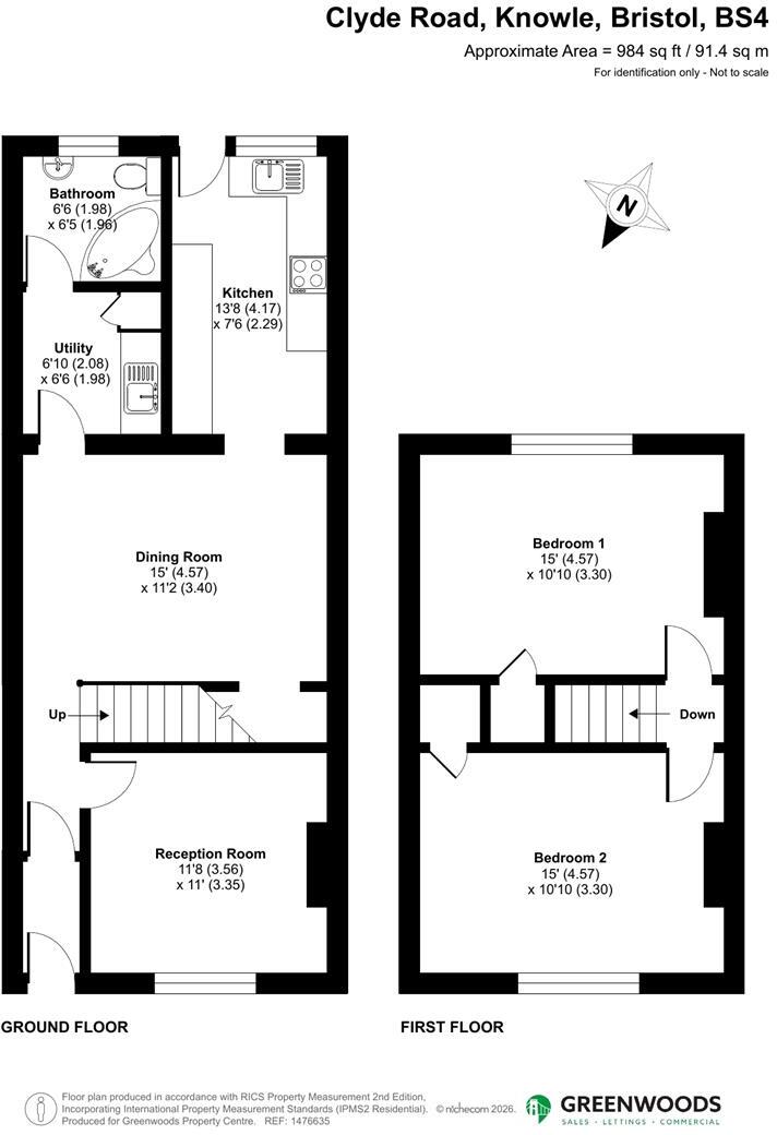 Clyde Road, Knowle, Bristol floorplan