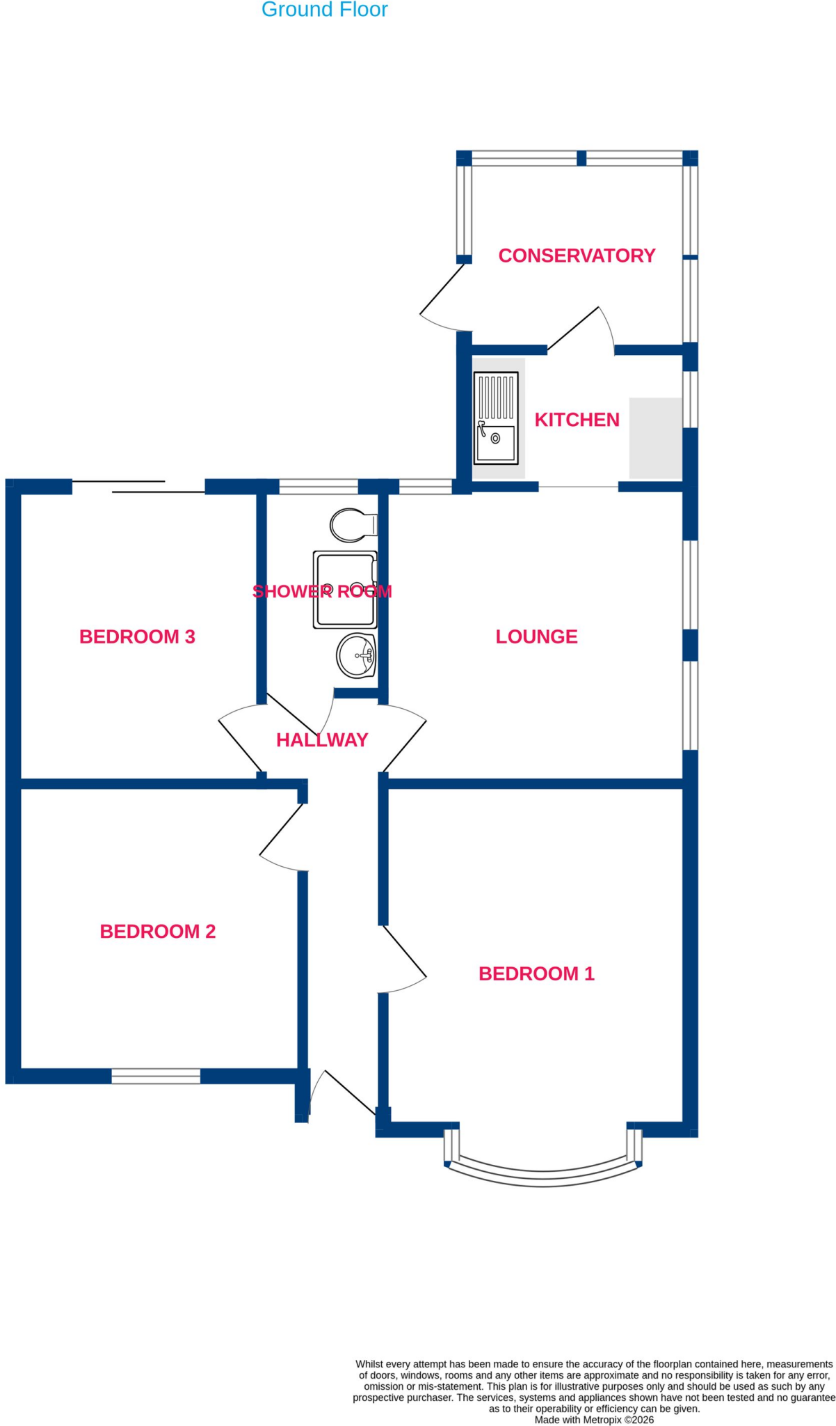 Popes Crescent, Basildon, SS13 floorplan