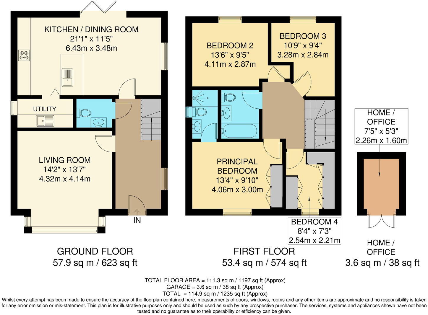 Reed Gardens, Coulsdon, CR5 1FD floorplan