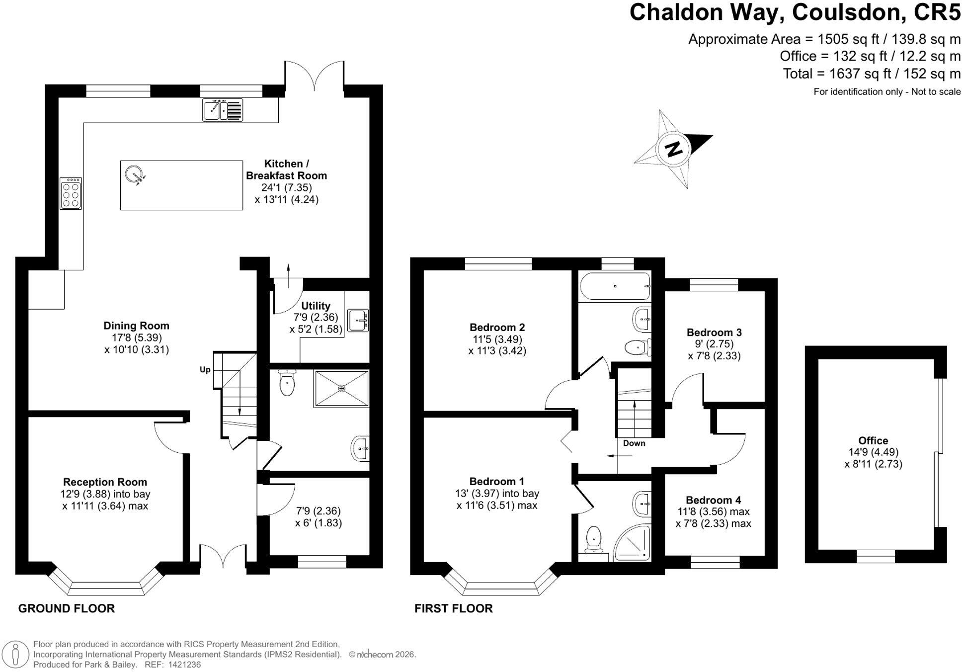 Chaldon Way, Coulsdon, CR5 floorplan