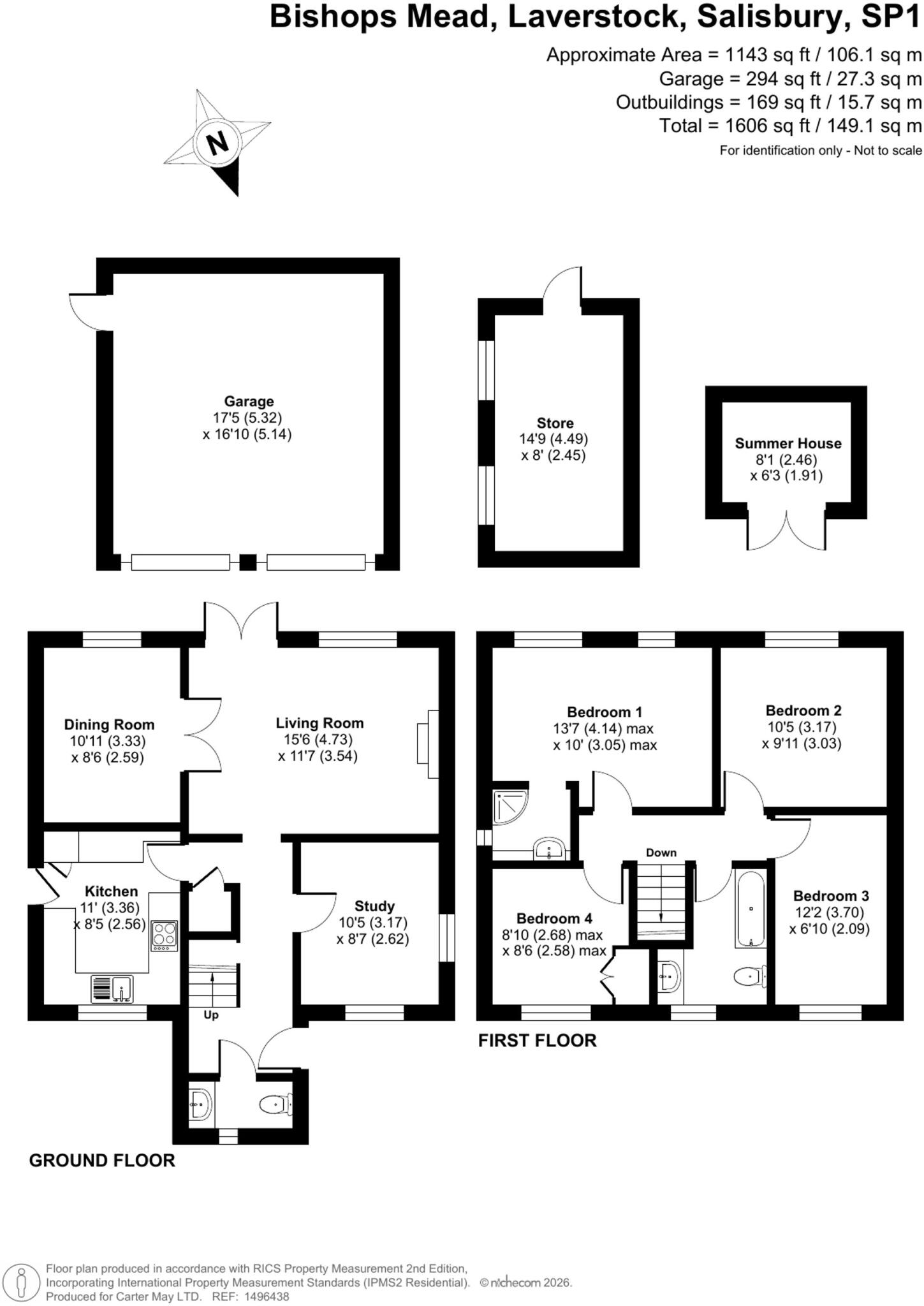 Bishops Mead, Laverstock, SP1 floorplan