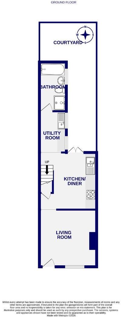 Frances Street, York floorplan