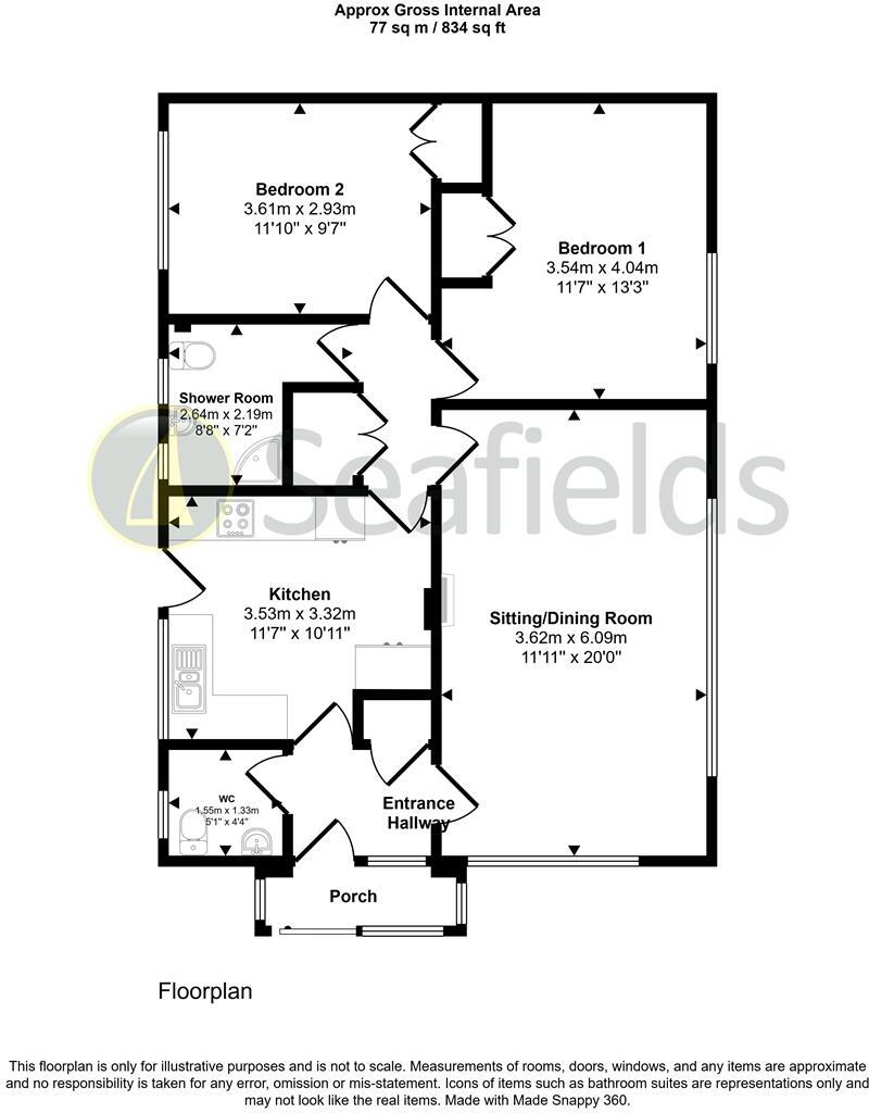 Bridgeway, Wootton Bridge, PO33 4QF floorplan