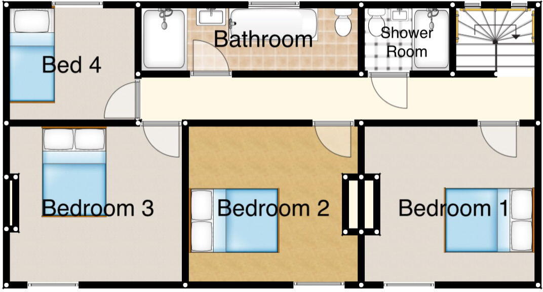 Humbug Cottage, 108 Nottingham Road, Borrowash floorplan