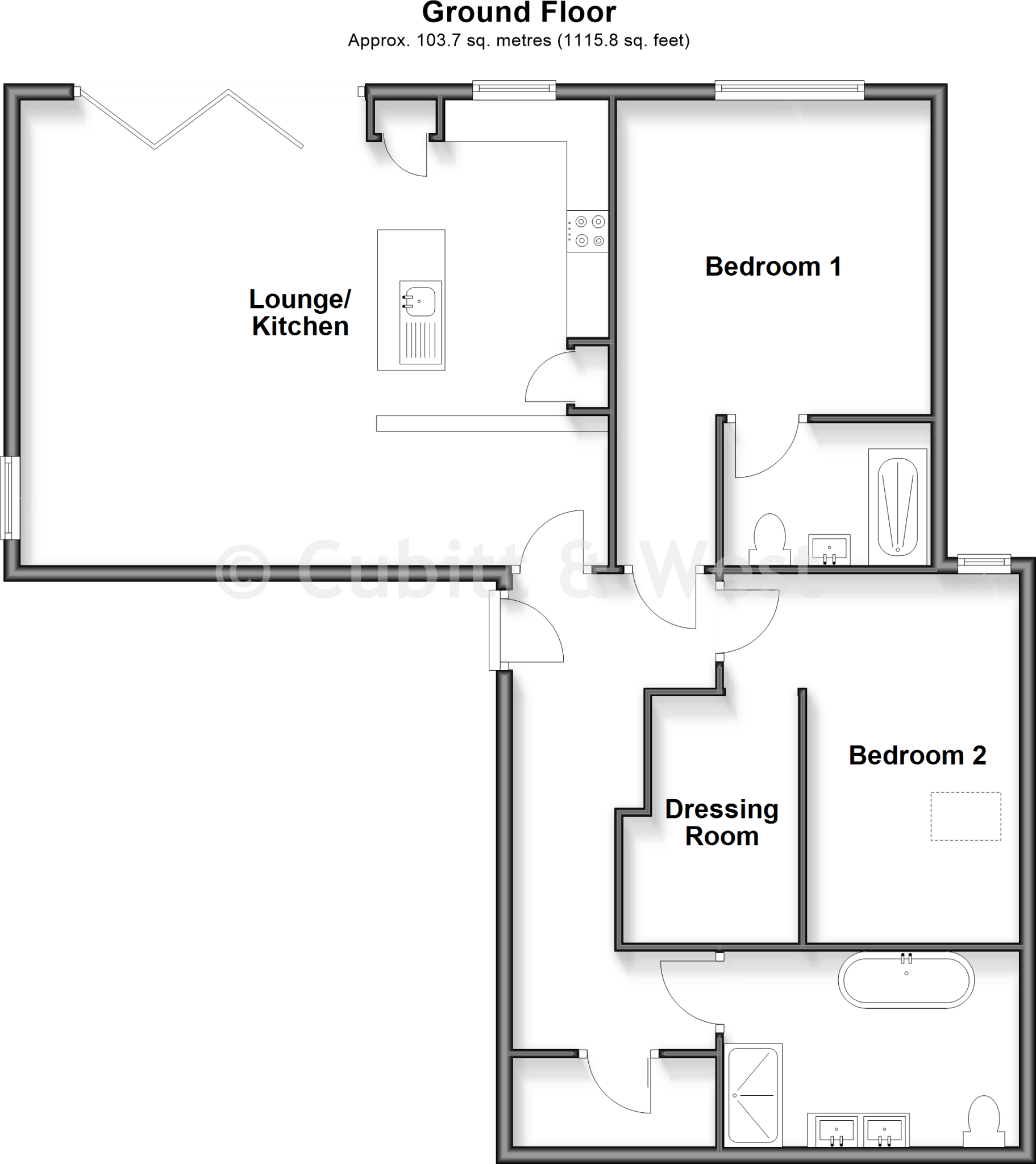 Stanford Avenue, Brighton, East Sussex floorplan