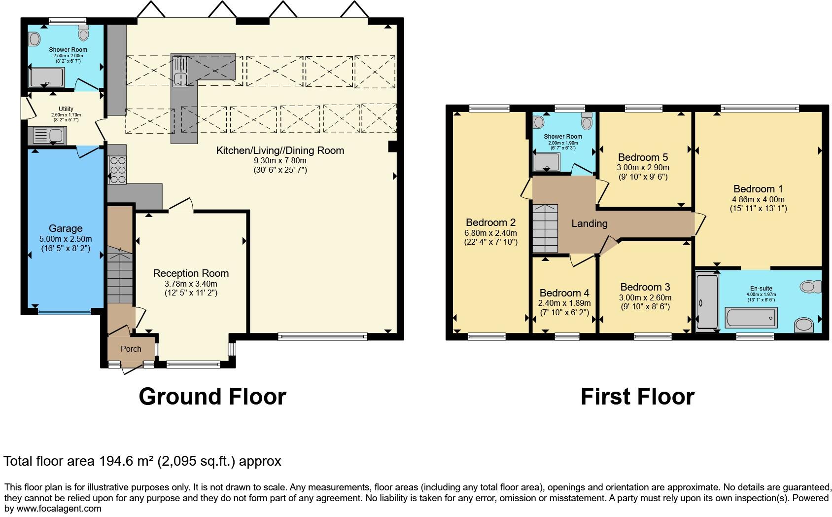 Bond Way, Cannock, WS12 floorplan