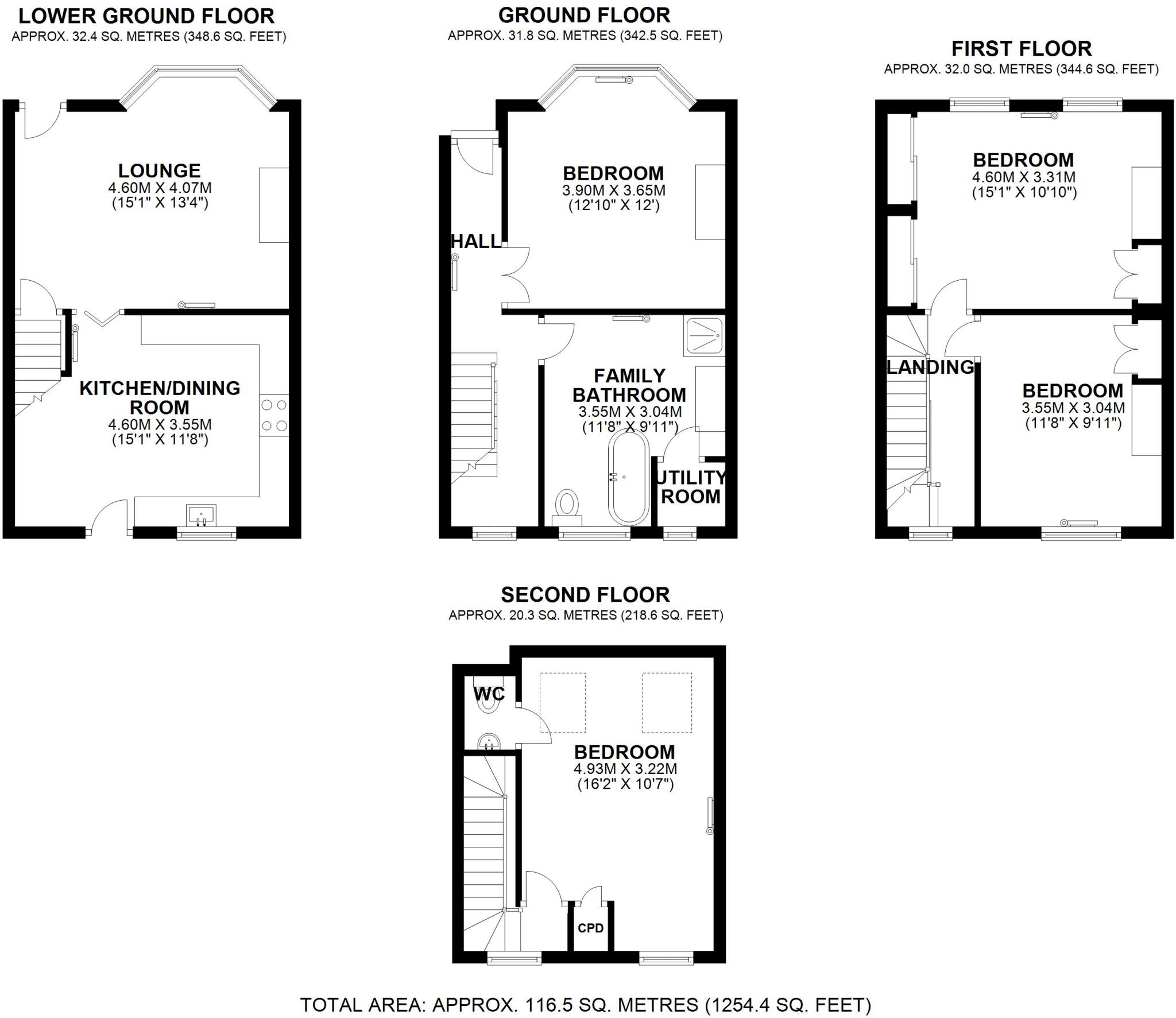 Tormount Road, London floorplan