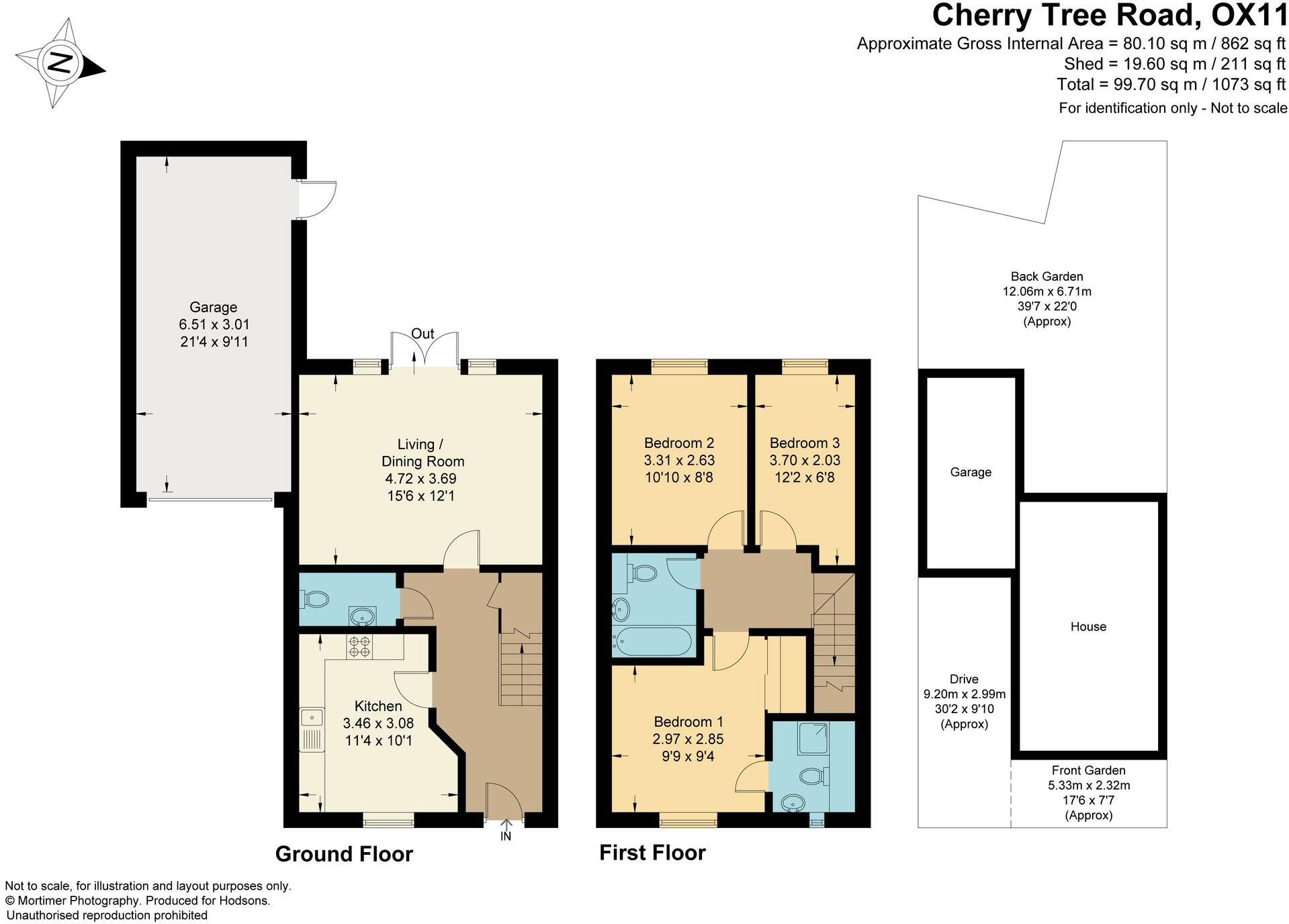 Cherry Tree Road, Harwell, OX11 floorplan