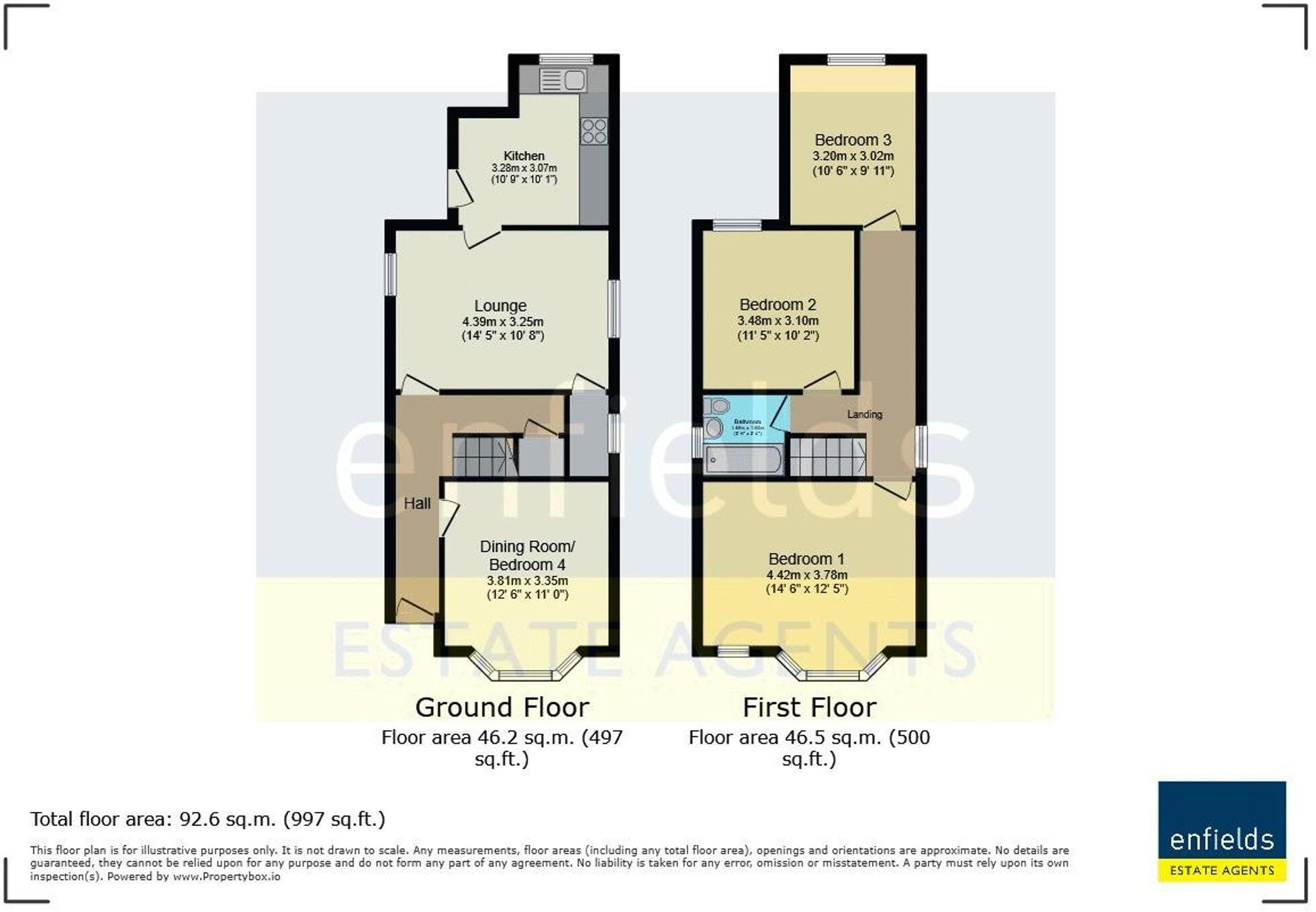 Brassey Road, Bournemouth, BH9 floorplan