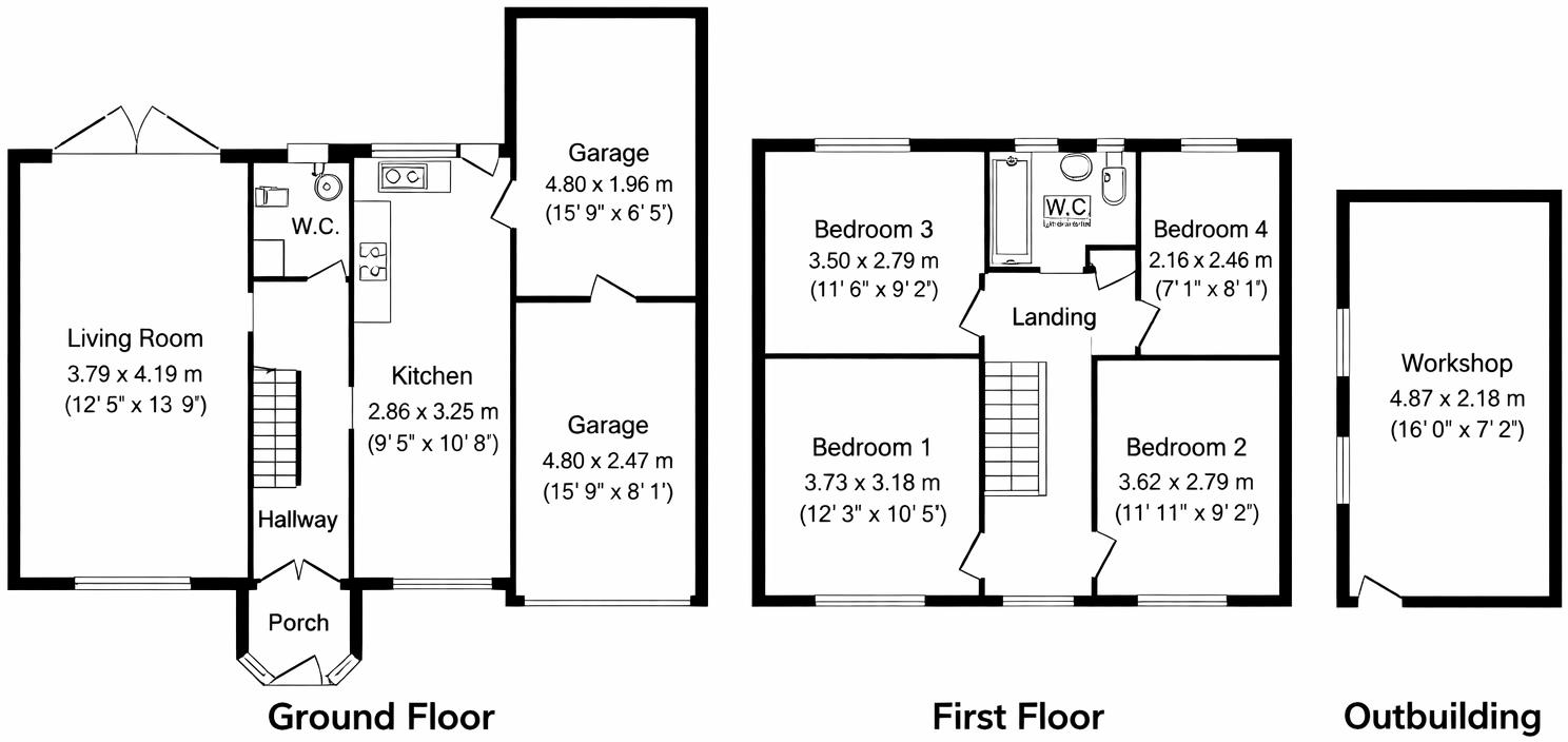 Stanley Park Road, Wallington floorplan
