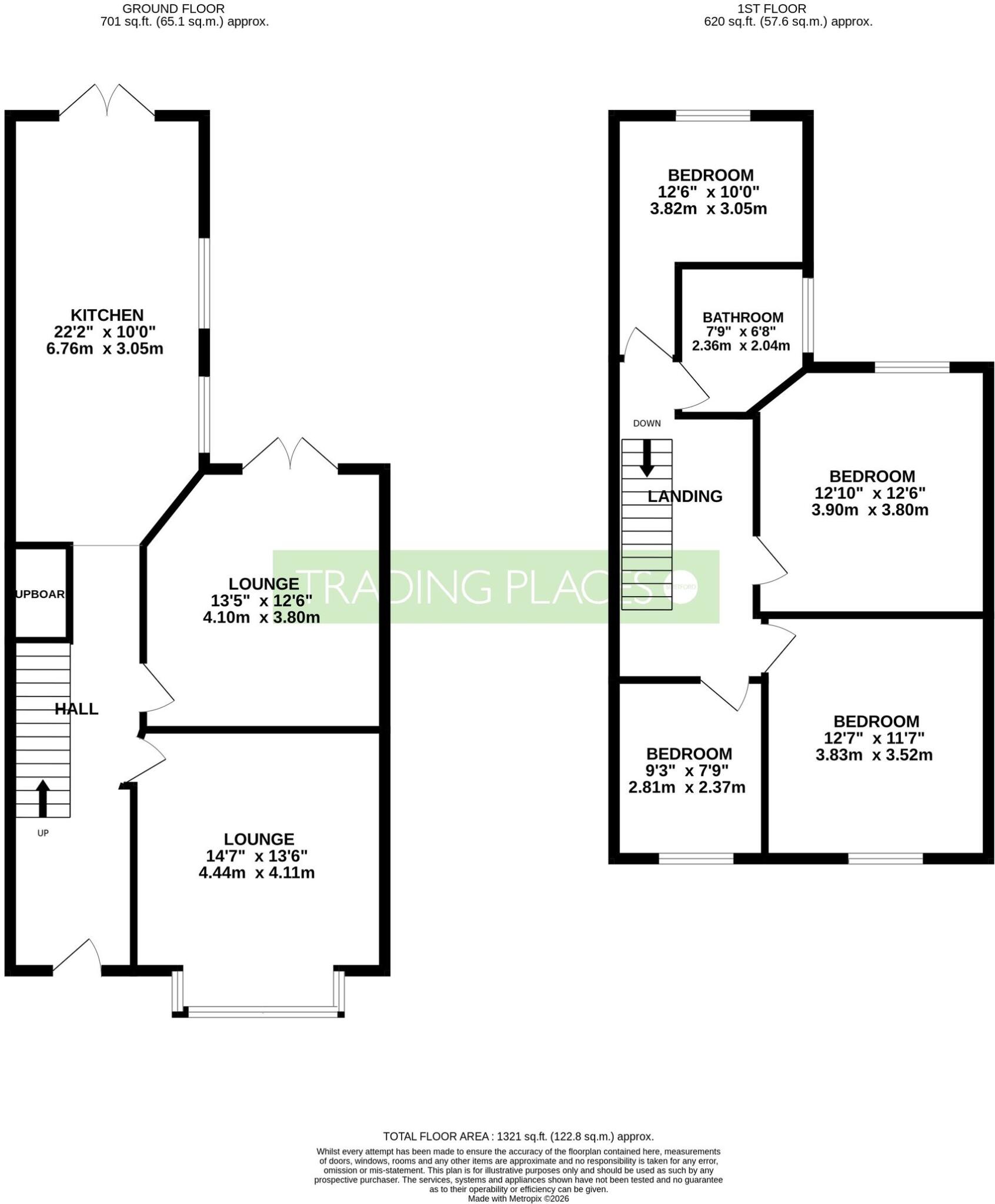 Victoria Road, Stretford, M32 floorplan