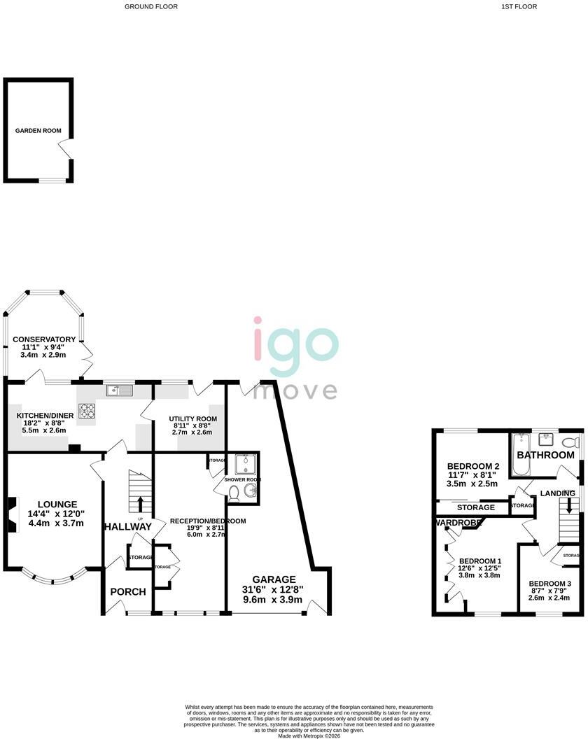 Blairmore Gardens, Eaglescliffe, Stockton-On-Tees floorplan