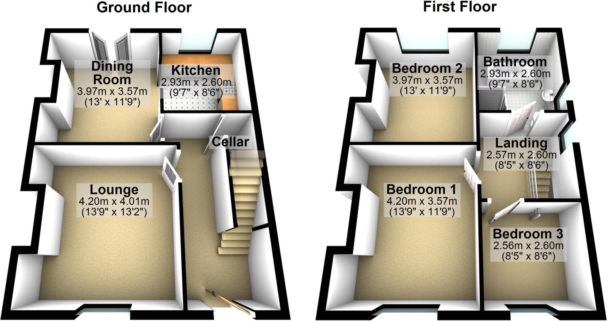 Cornmill Lane, Liversedge, WF15 floorplan