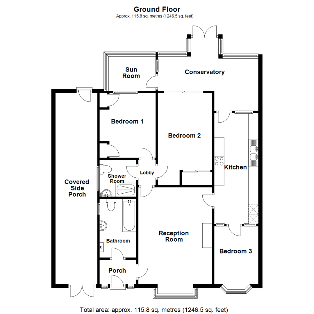 Poplar Avenue, Mablethorpe floorplan