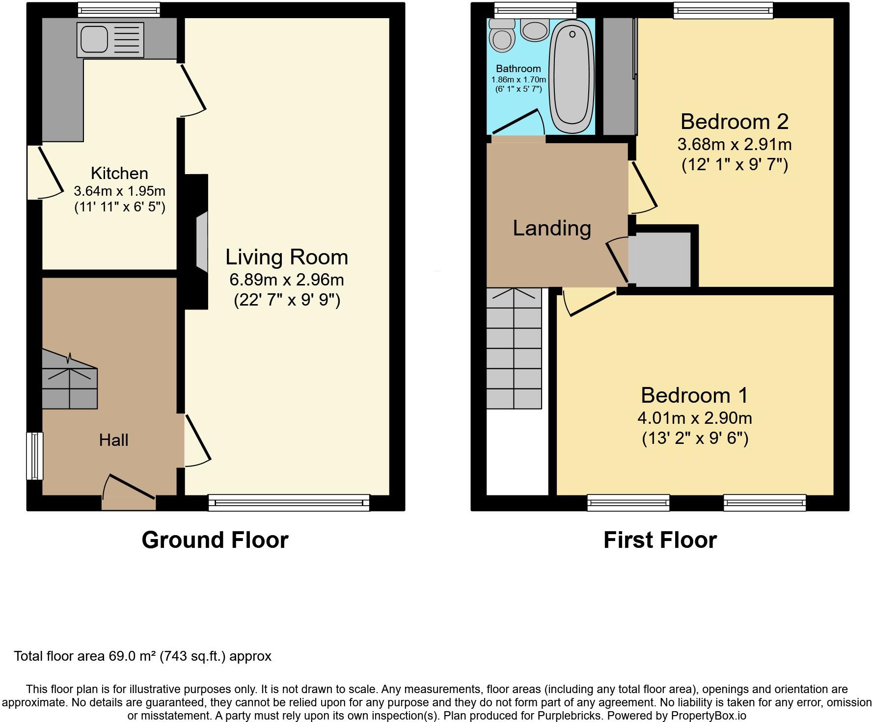 Langlands Road, Bingley, BD16 floorplan