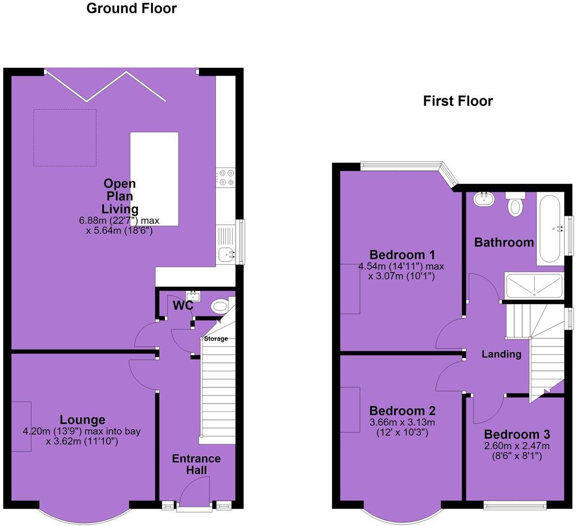 Brantingham Road, Chorlton floorplan