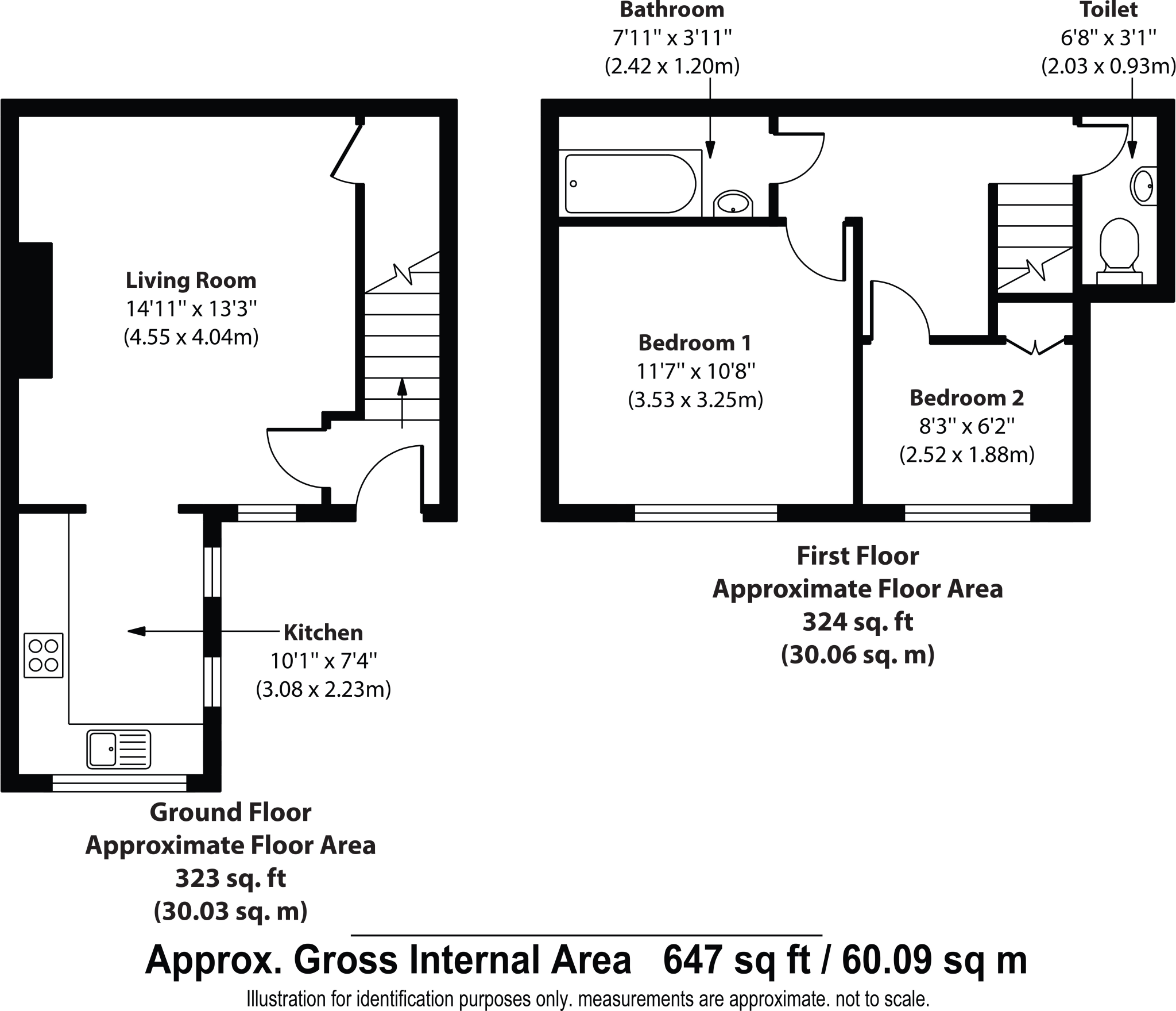 Blackmoorfoot Road , Crosland Moor  floorplan