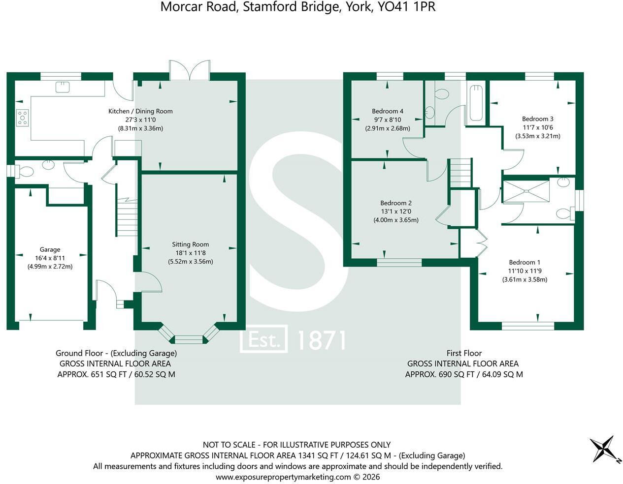 Morcar Road, Stamford Bridge, York floorplan