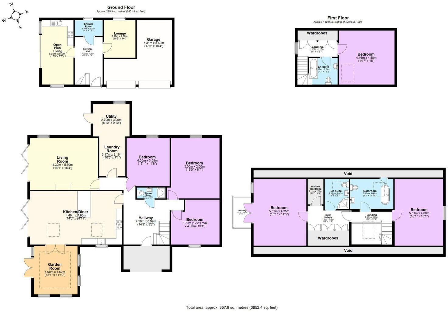 Hall Lane, Mawdesley, Ormskirk, L40 2QY floorplan