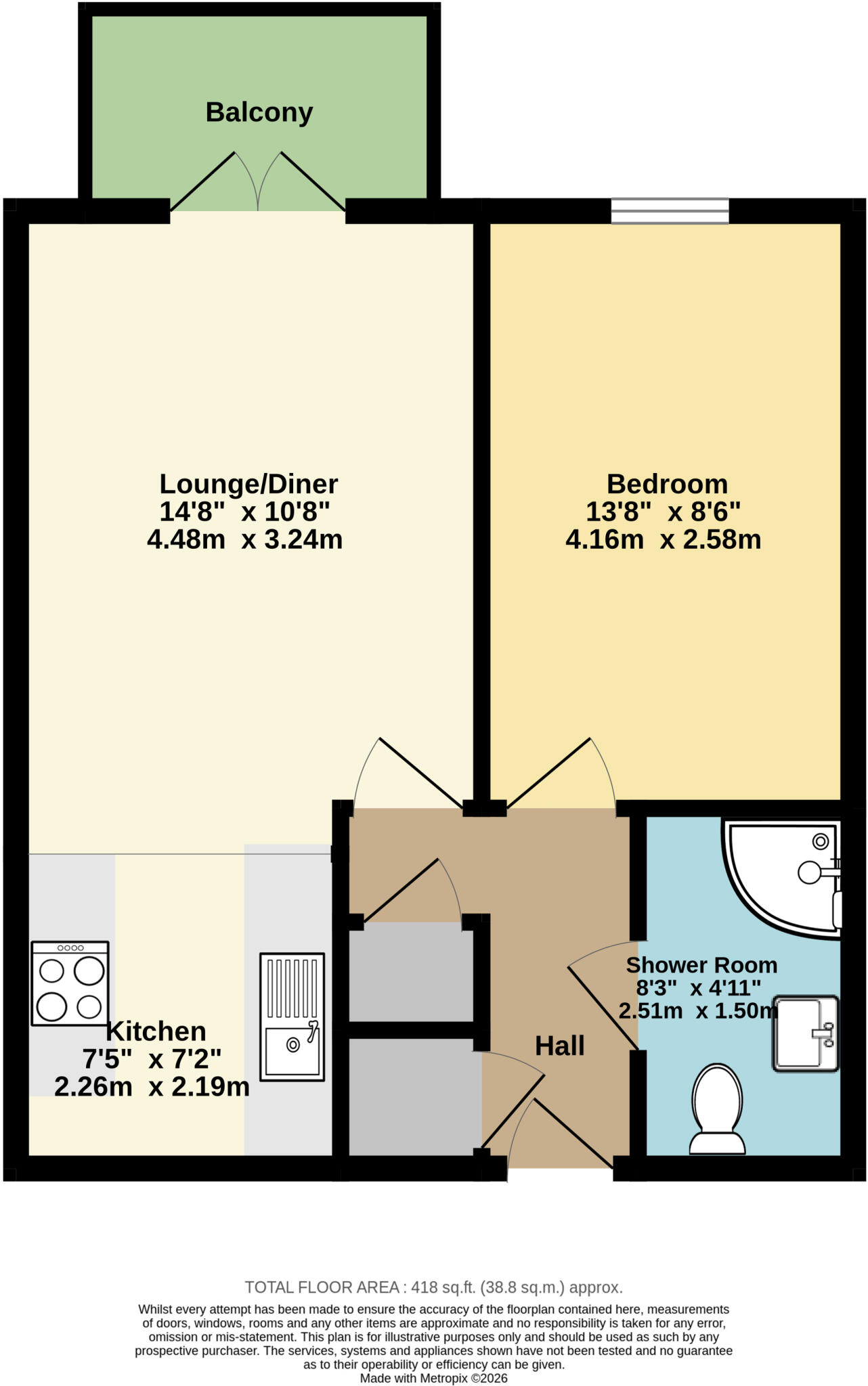 Beach Street, Herne Bay, Kent, CT6 floorplan