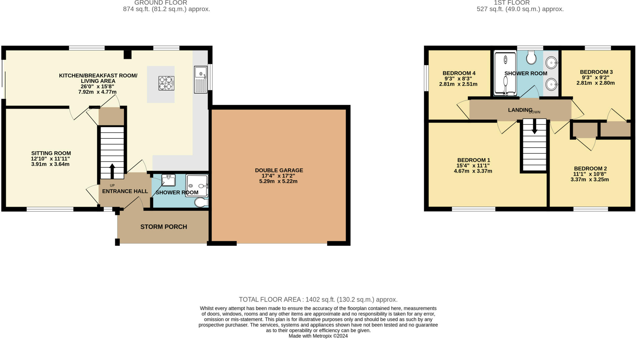 Woolsery, Bideford, Devon, EX39 floorplan