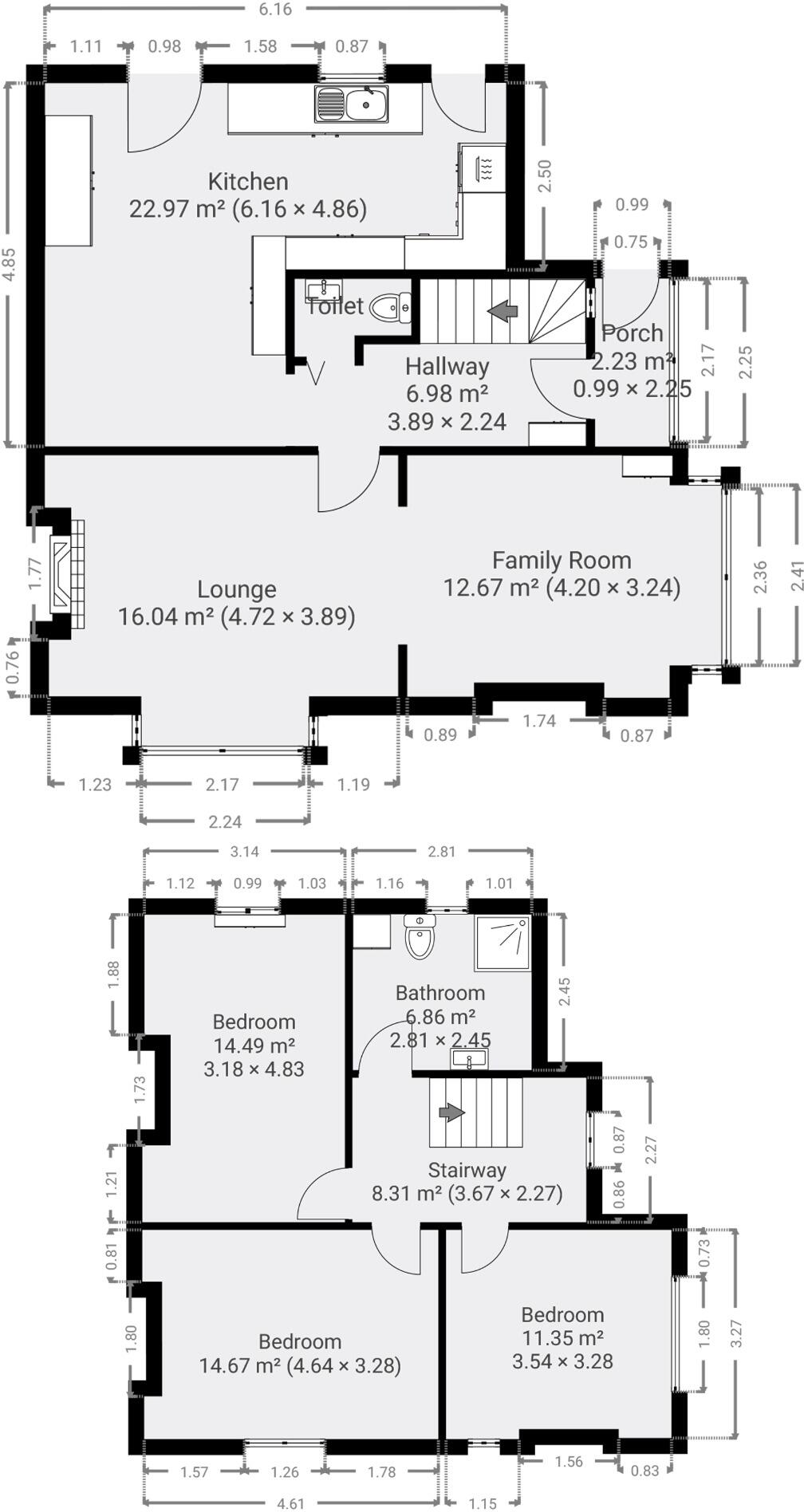 Caldy Road, Liverpool, Merseyside, L9 4SA floorplan