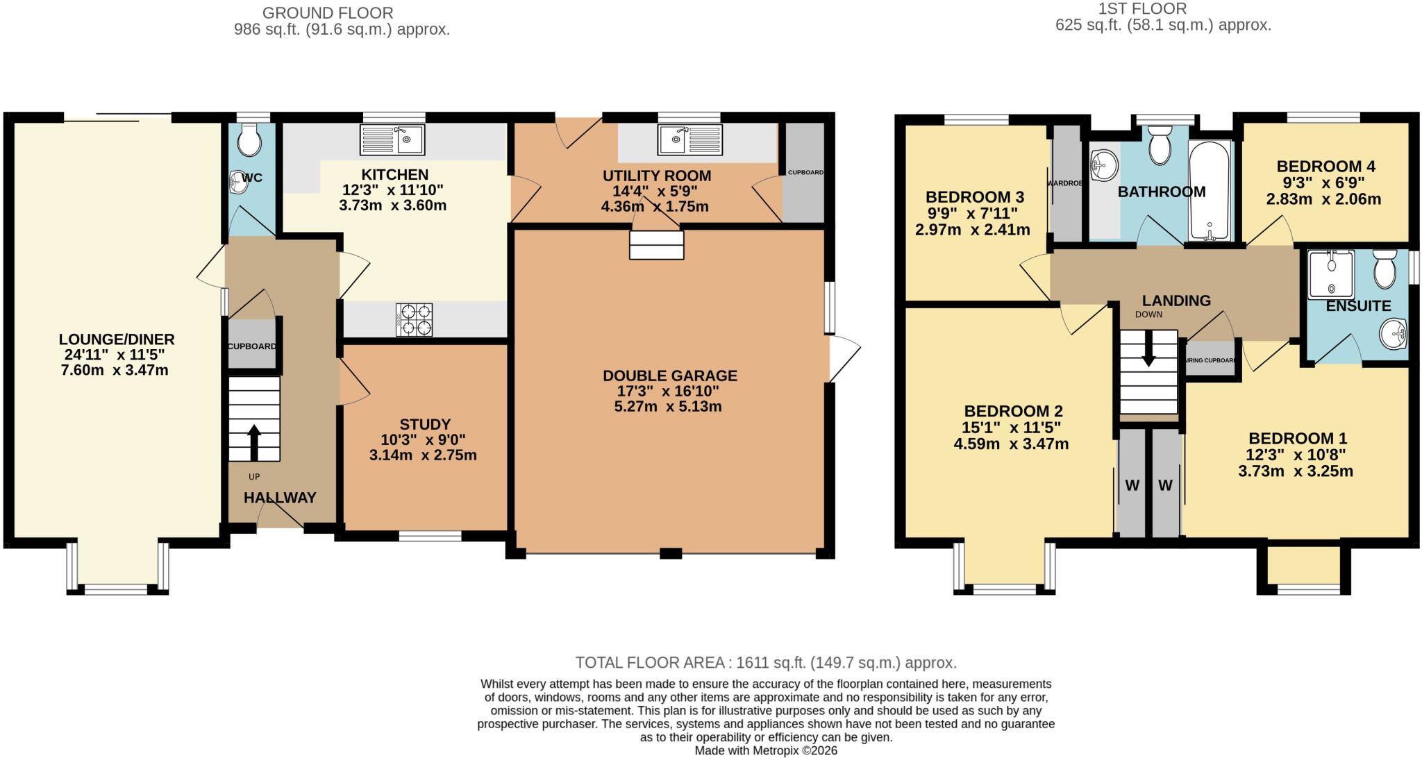Moor Lea, Braunton, Devon, EX33 floorplan