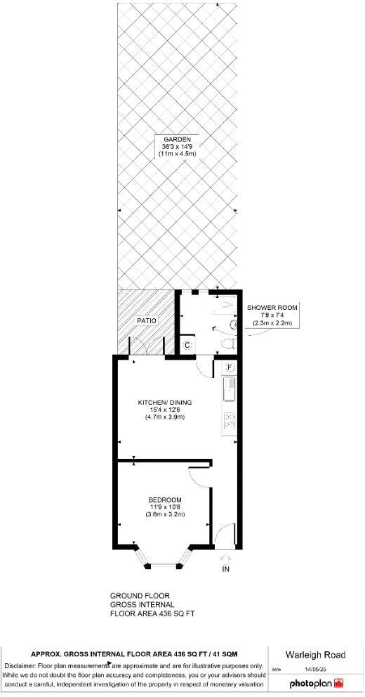 Warleigh Road, Brighton floorplan