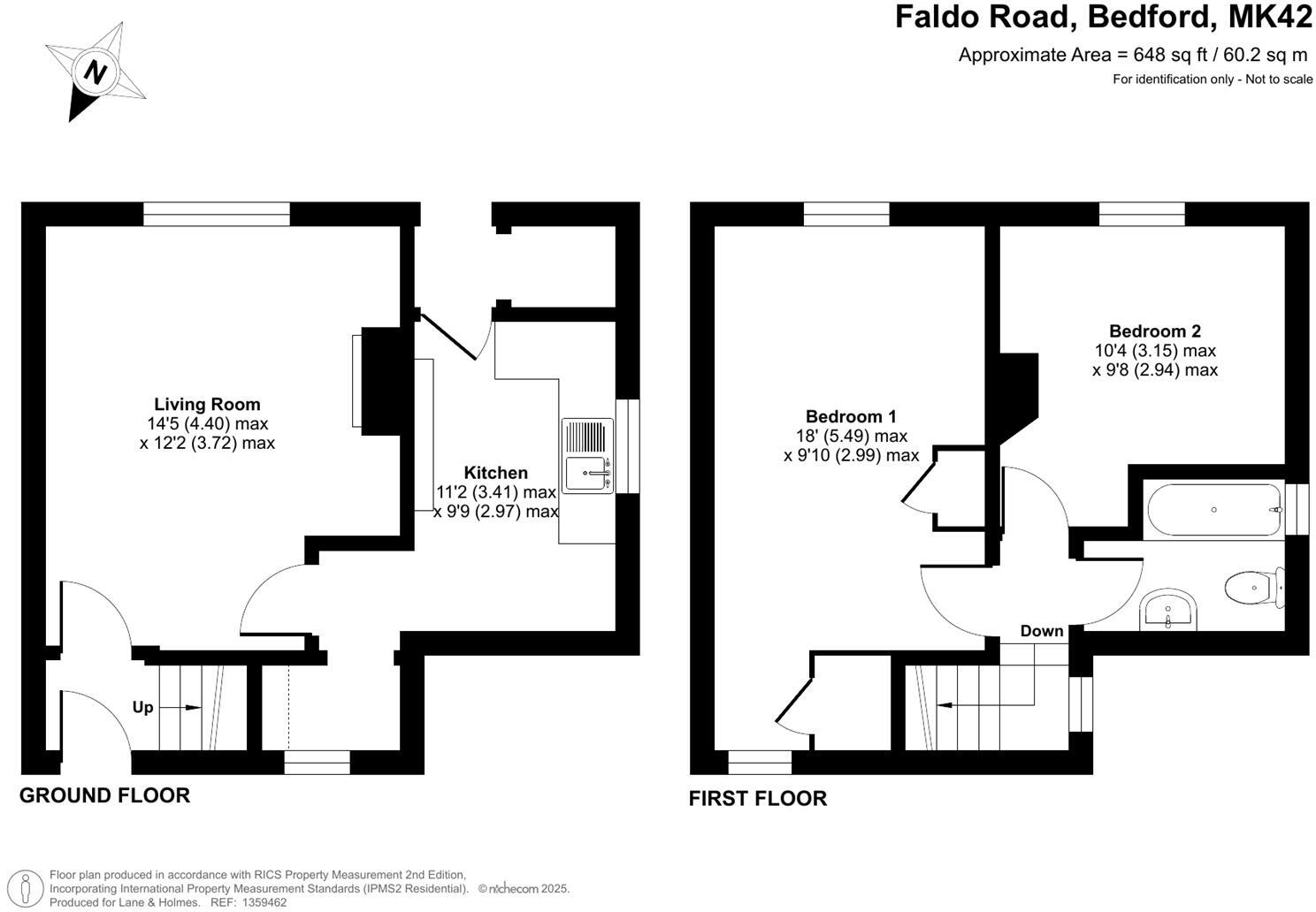 Faldo Road, Bedford floorplan