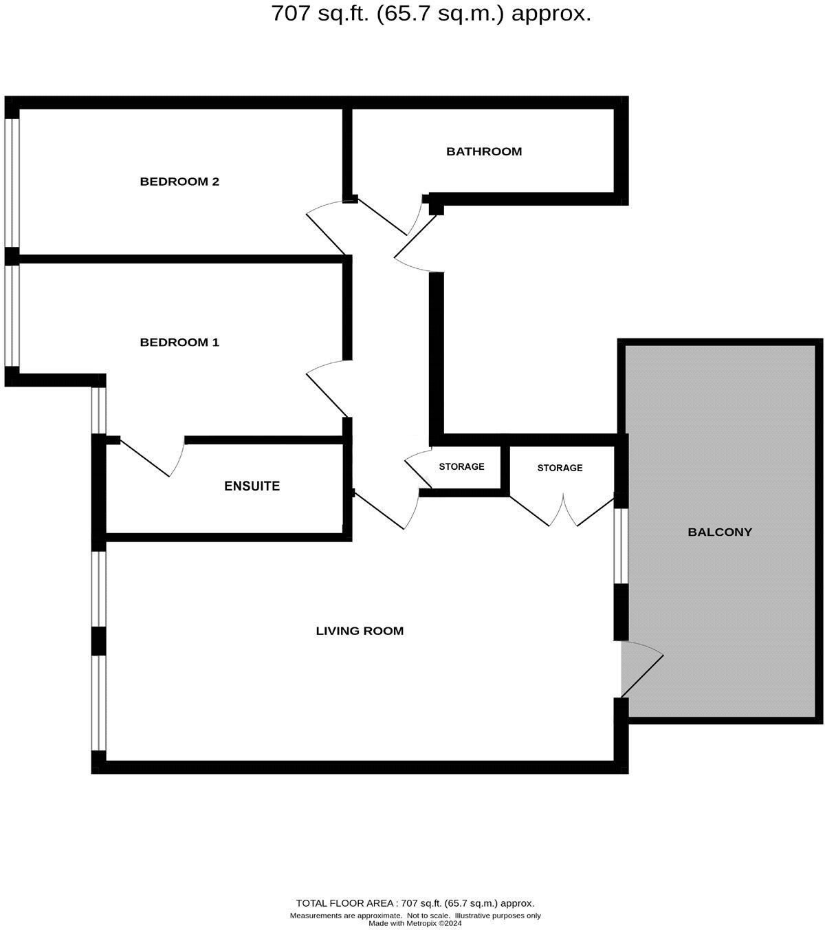 Michigan Avenue, London, E12 floorplan