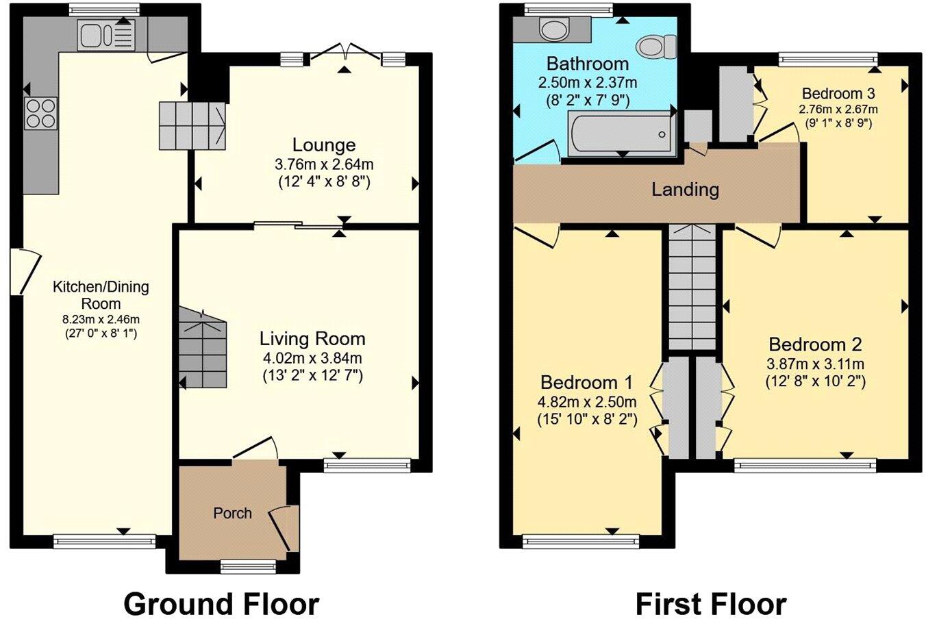 Cherry Tree Avenue, Belper, Derbyshire, DE56 floorplan
