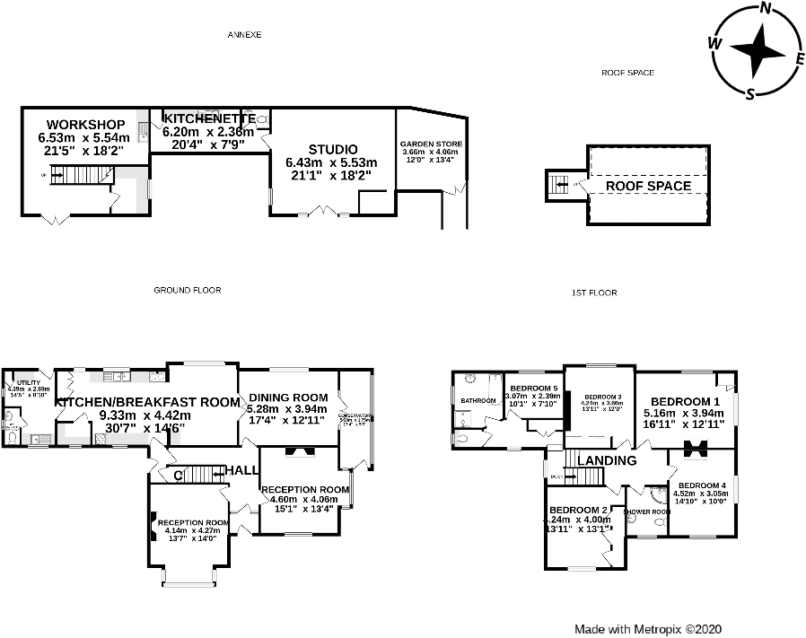 Periton Road, Minehead, Somerset, TA24 floorplan