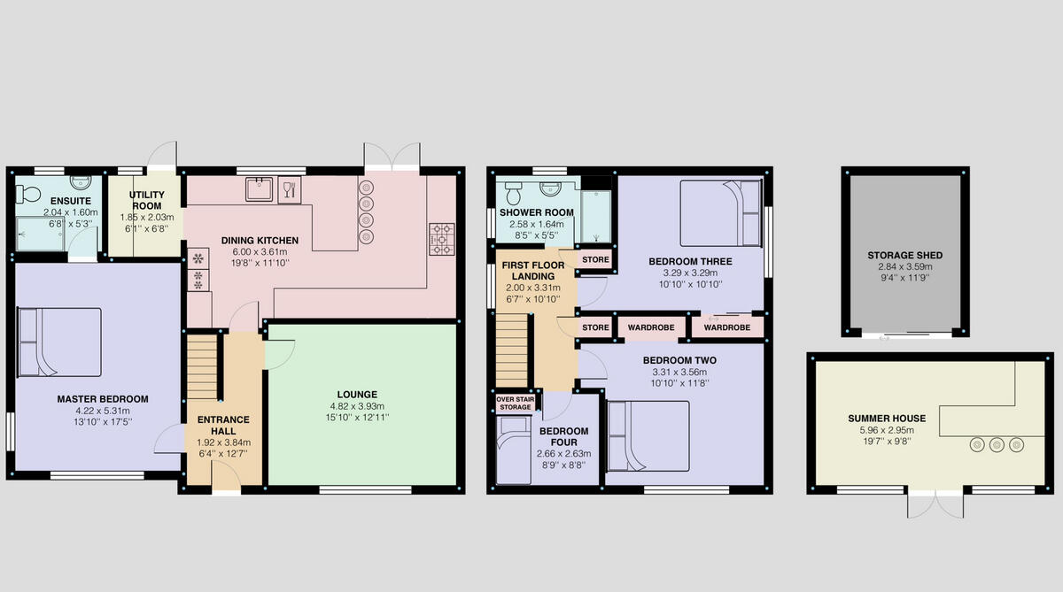 Carr Meadow, Preston, PR5 floorplan