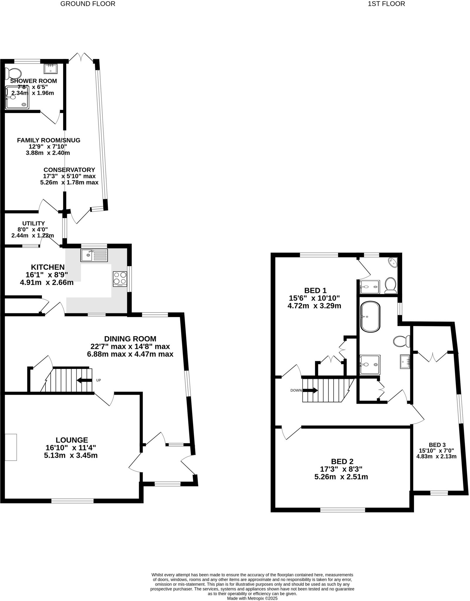 Tarporley Road, Stretton floorplan