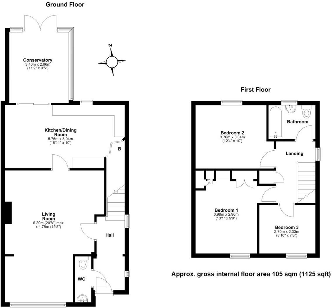 Gunhild Way, Cambridge floorplan