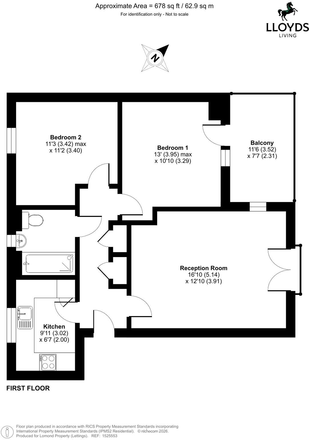 Jenyns Drive, Cambridge, Cambridgeshire floorplan