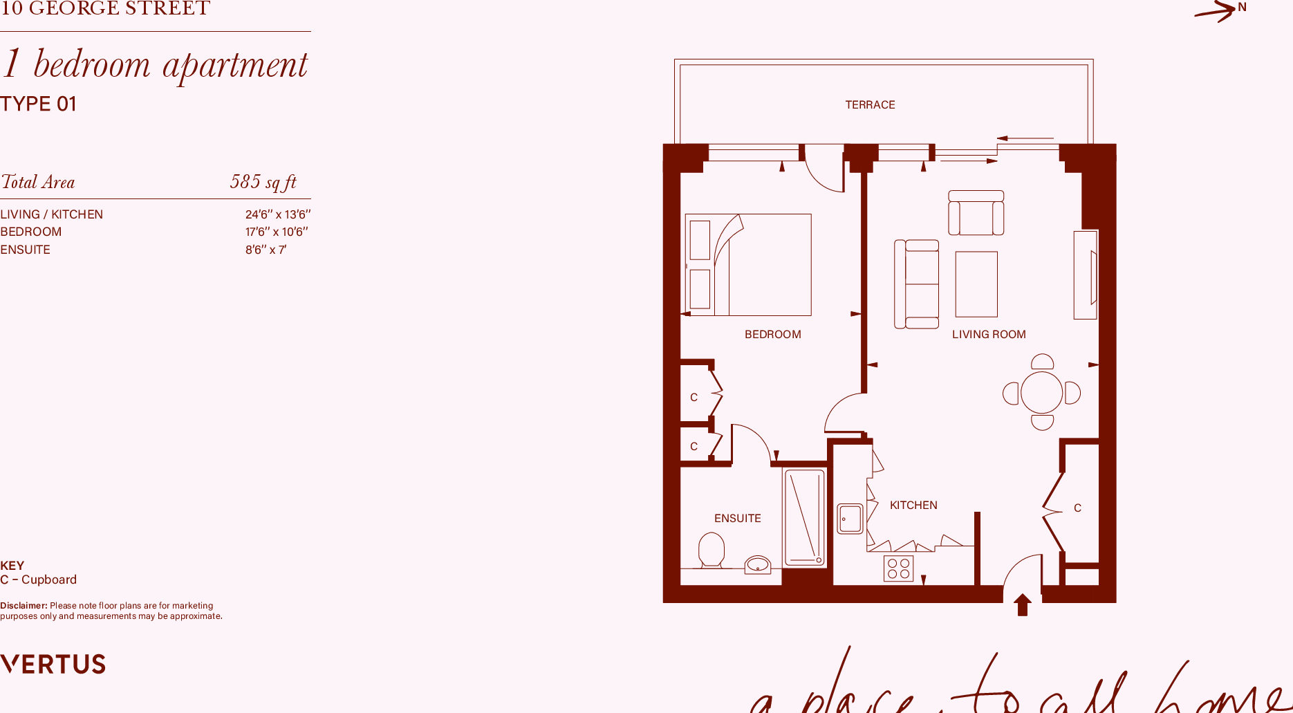 10, George Street, London, E14 floorplan