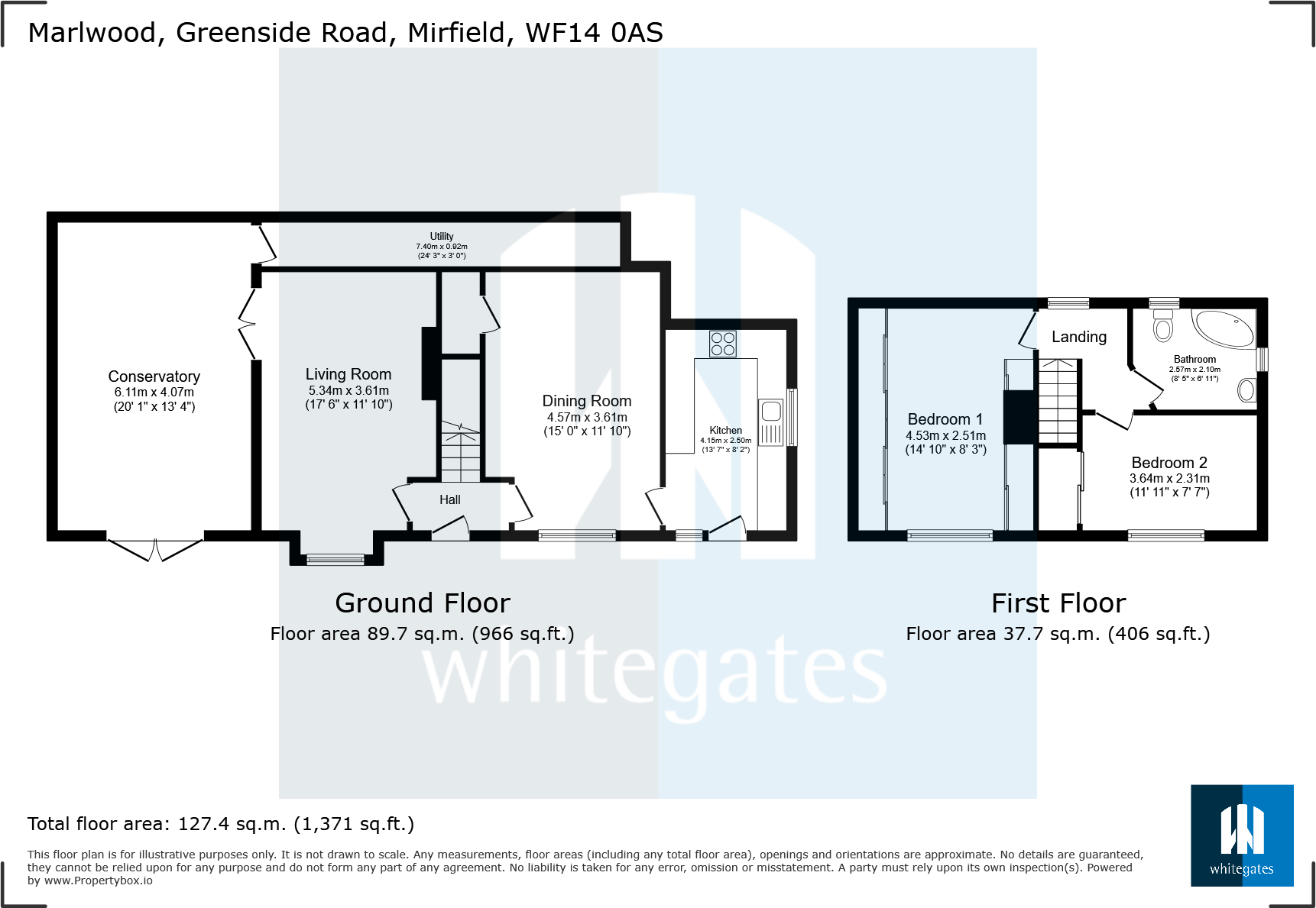 Greenside Road, Mirfield, WF14 floorplan