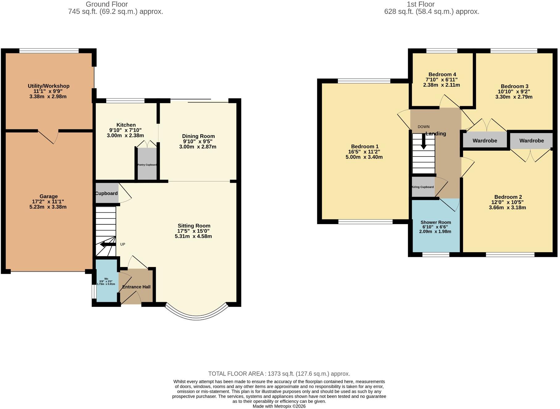 Oaklands Road, Havant floorplan